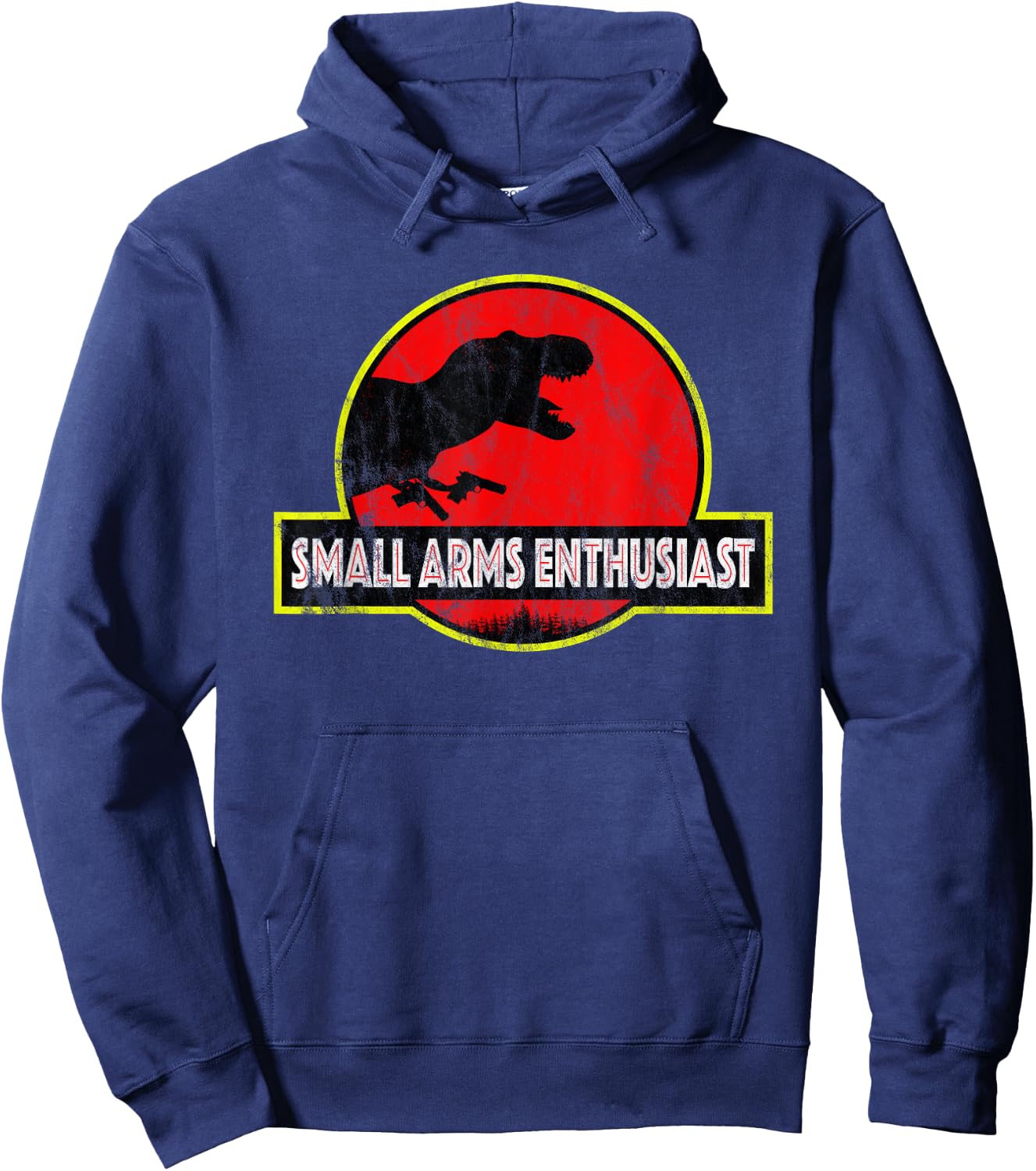 Small Arms Enthusiast T-Rex Hoodie - Hoodie | Navy