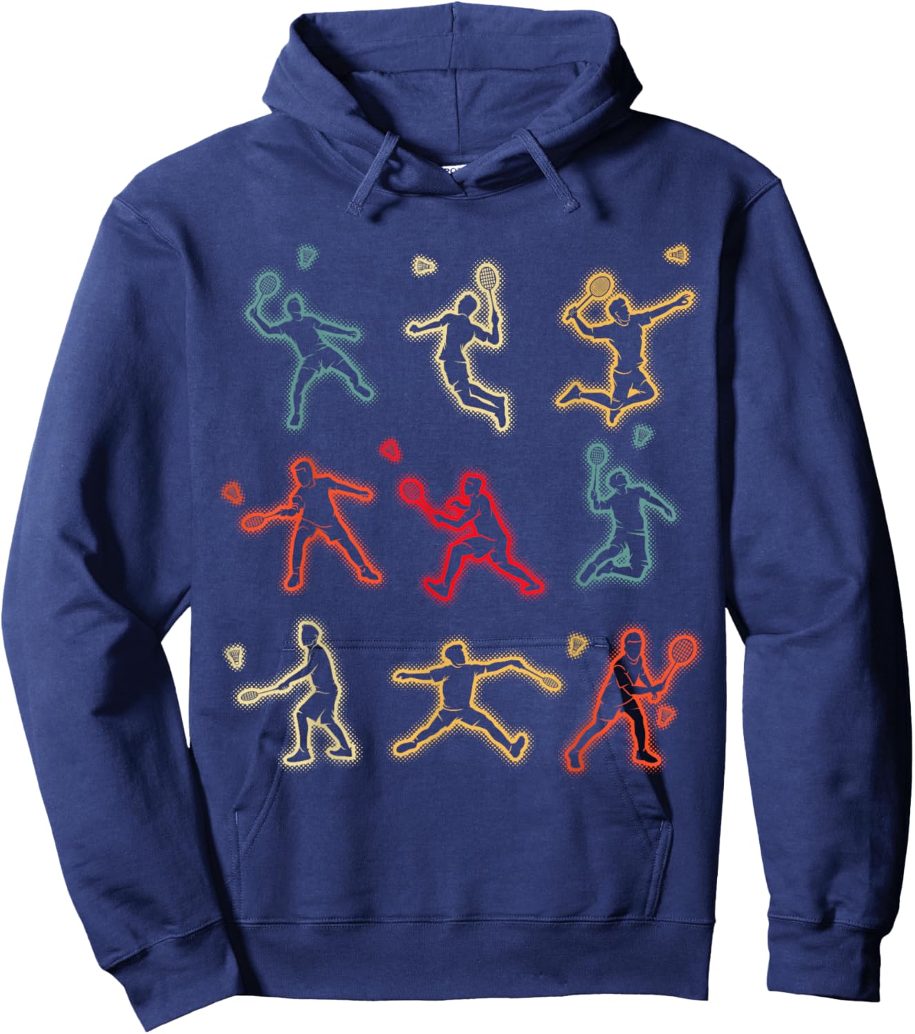 Badminton Shuttlecock Kids Youth Boys Hoodie - Hoodie | Navy