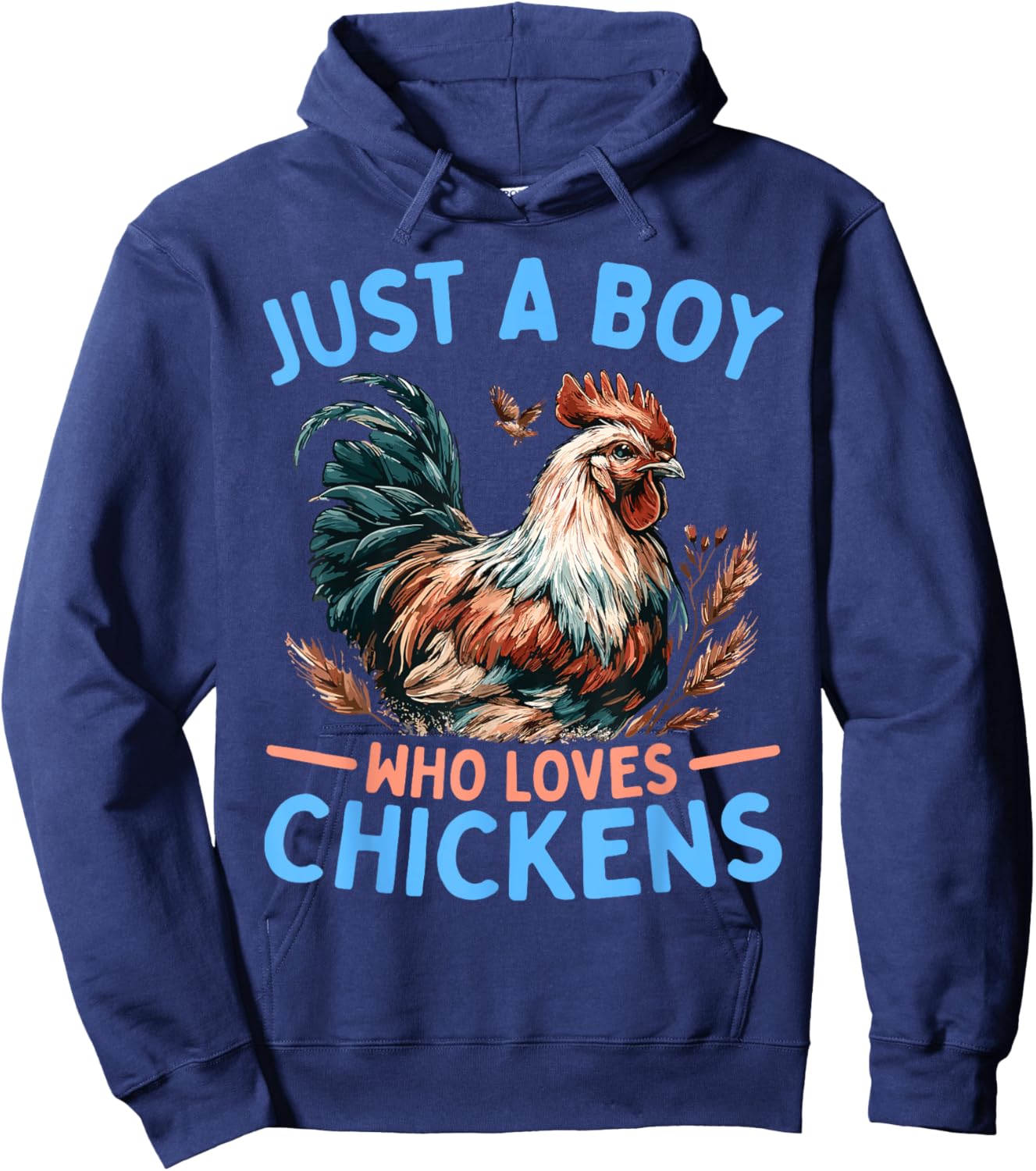 Rooster Boys Chicken Hoodie - Hoodie | Navy