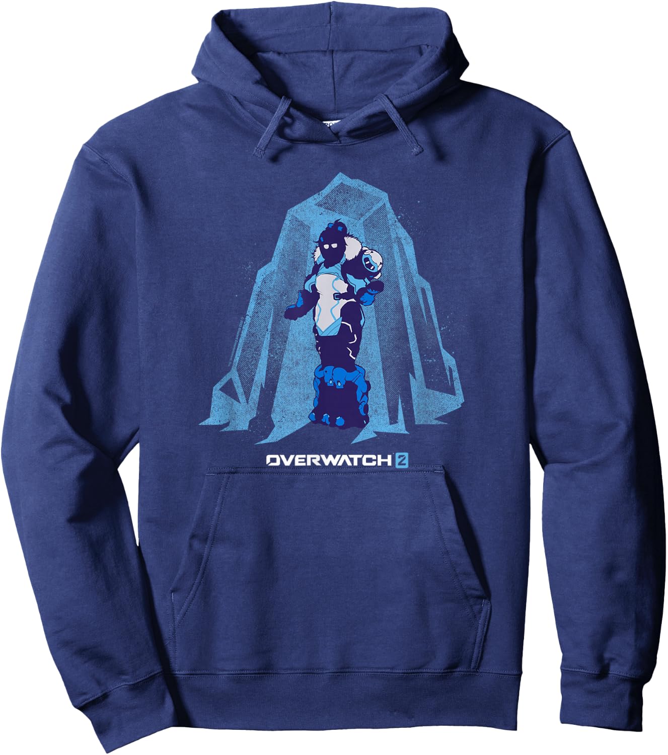 Overwatch 2 Mei Iceberg Logo Hoodie - Hoodie | Navy