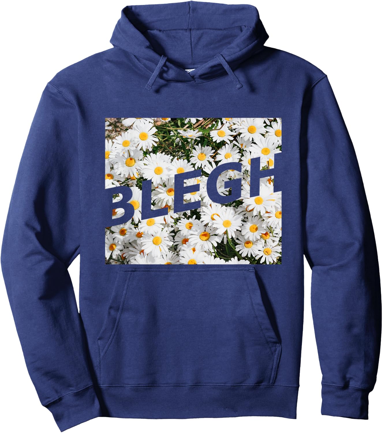 BLEGH Daisy Flower Collection Hoodie - Hoodie | Navy