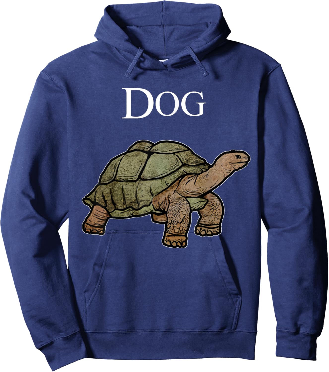 Dog Turtle Meme Funny Joke Dogs for Women Hoodie - Hoodie | Navy