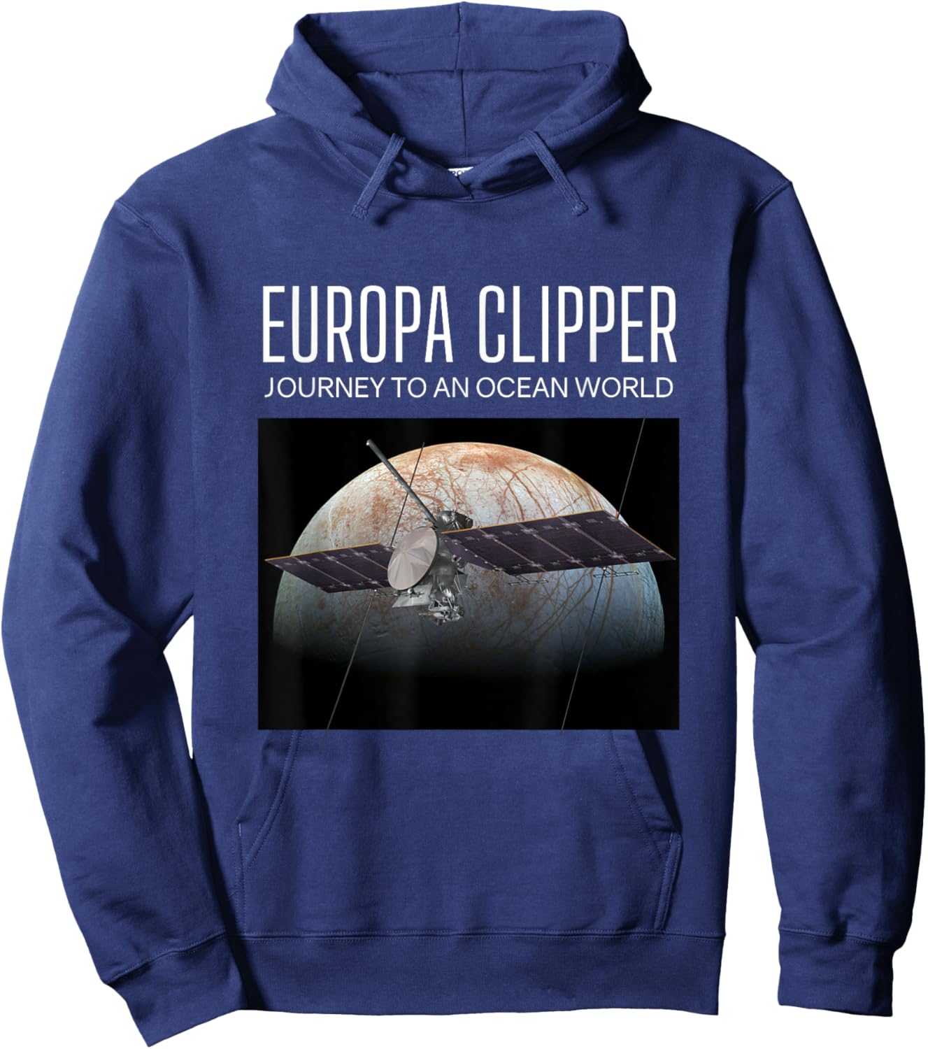 Europa Clipper Space Exploration Hoodie - Hoodie | Navy