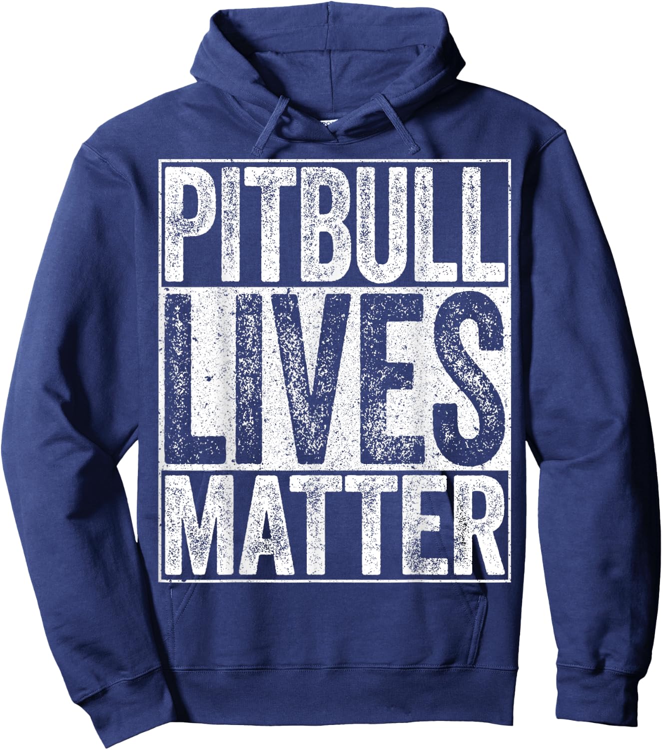 Pitbull Lives Matter Dog Lover Shirt Hoodie - Hoodie | Navy