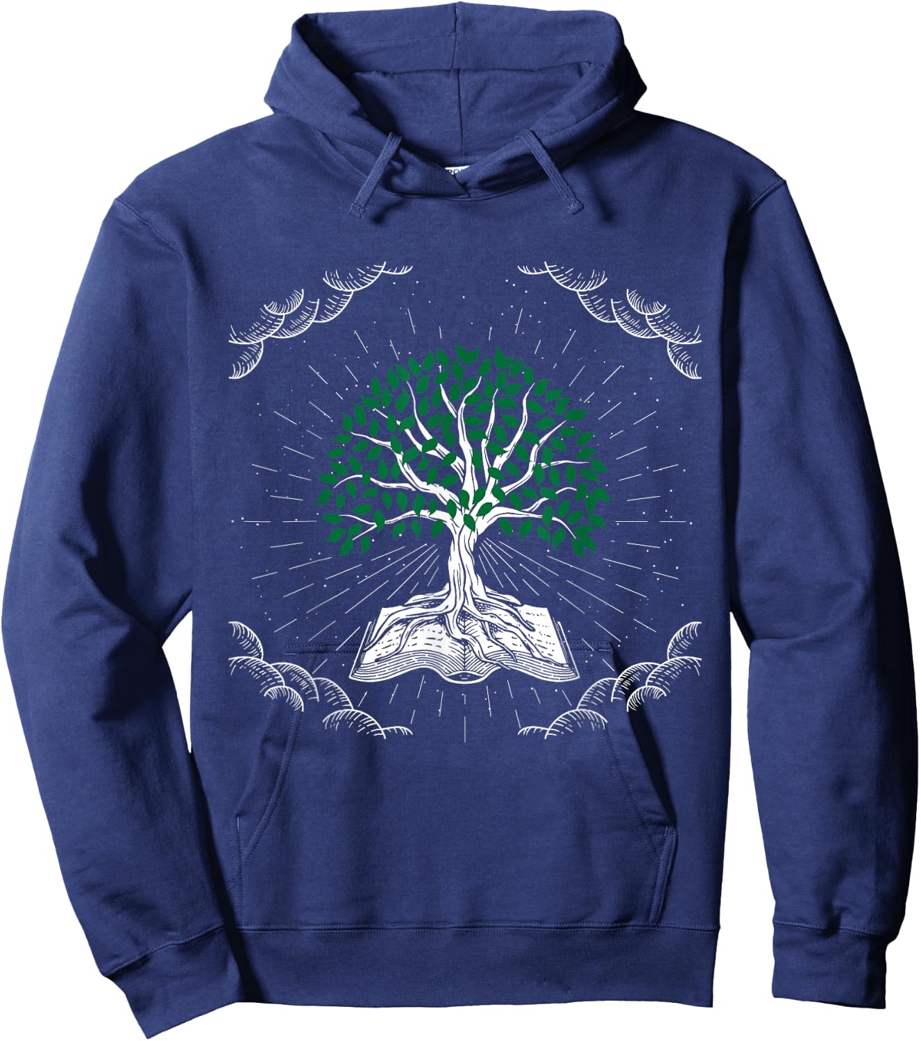 Tree of Knowledge - Tree of Life Hoodie - Hoodie | Navy