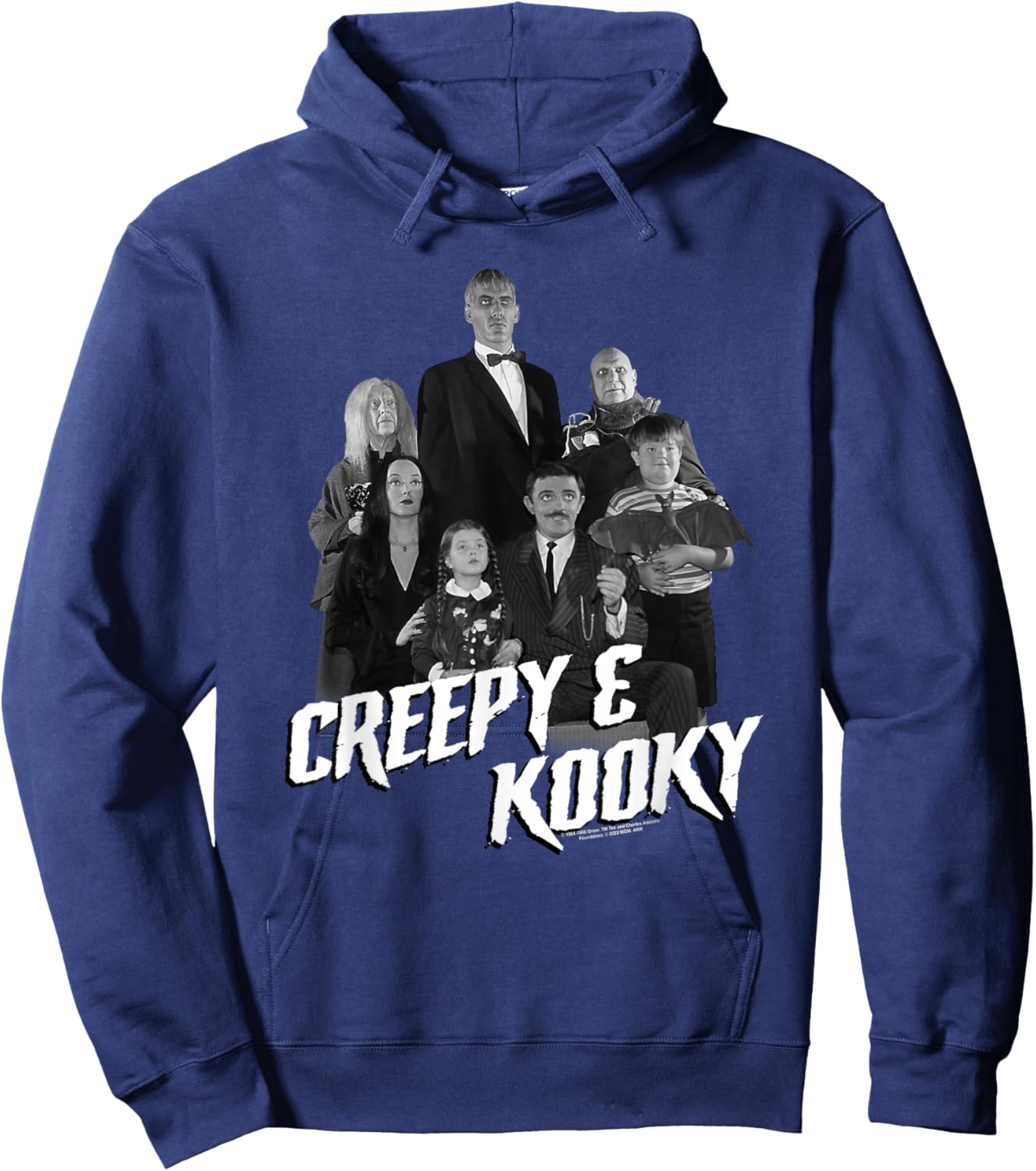 The Addams Family Creepy and Kooky Hoodie - Hoodie | Navy