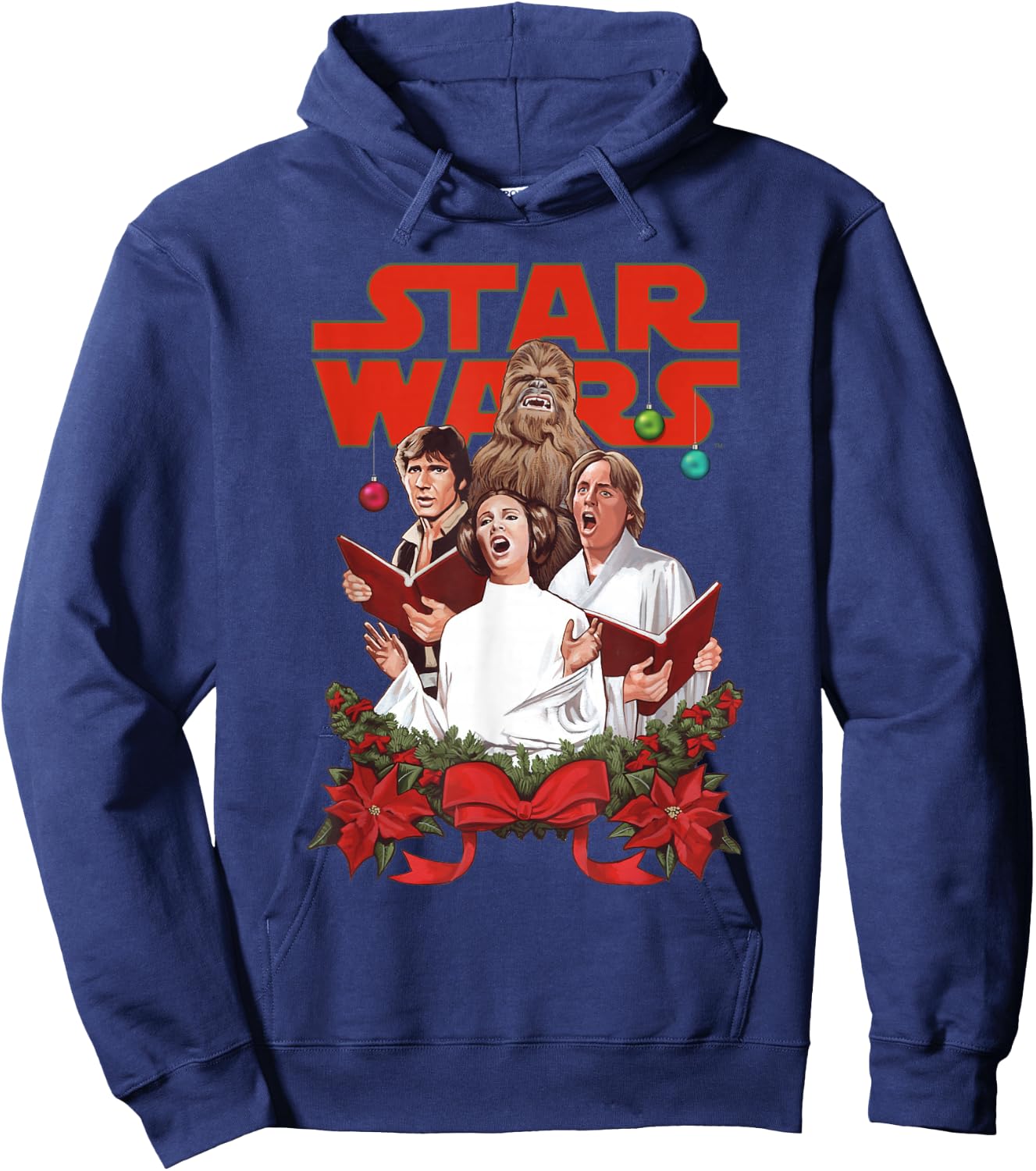 Star Wars Rebel Choir Funny Holiday Hoodie - Hoodie | Navy