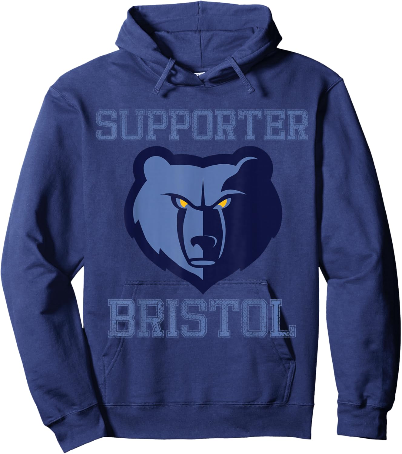 Supporter Bristol Rugby Funny Rugbyman England Hoodie - Hoodie | Navy
