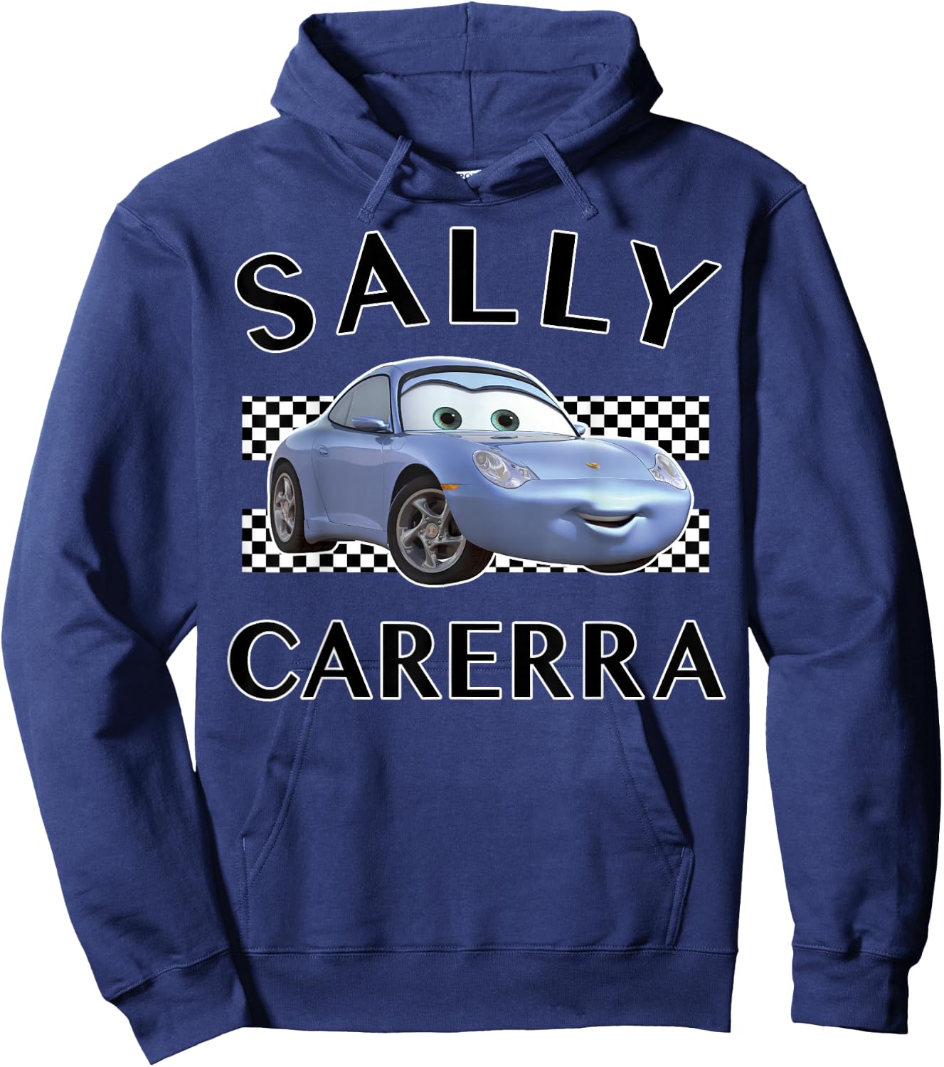 Disney Pixar Cars Sally Carerra Finish Graphic Hoodie - Hoodie | Navy