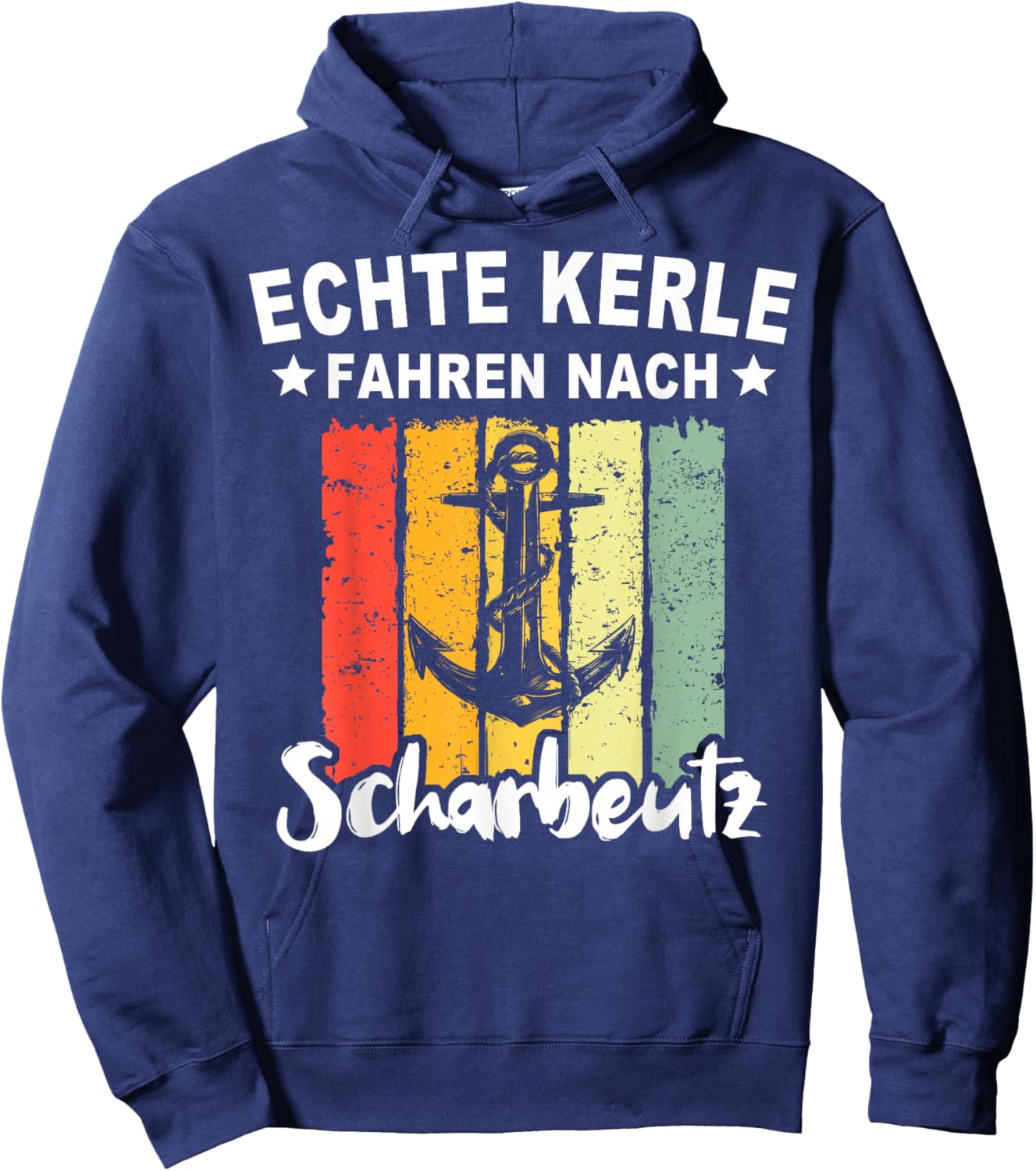 Scharbeutzer Ostseeurlaub Souvenir Scharbeutz Hoodie - Hoodie | Navy