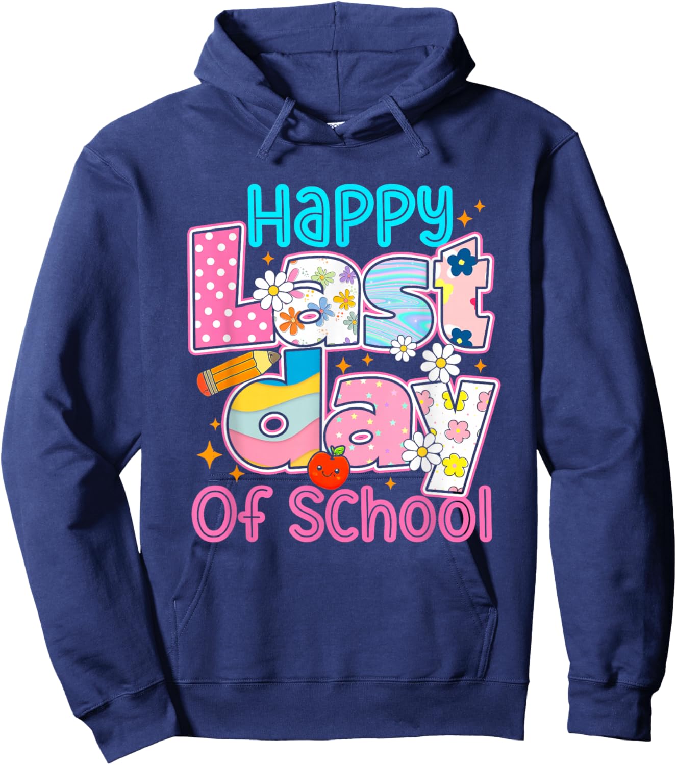 Kids Hello Summer Hoodie - Hoodie | Navy