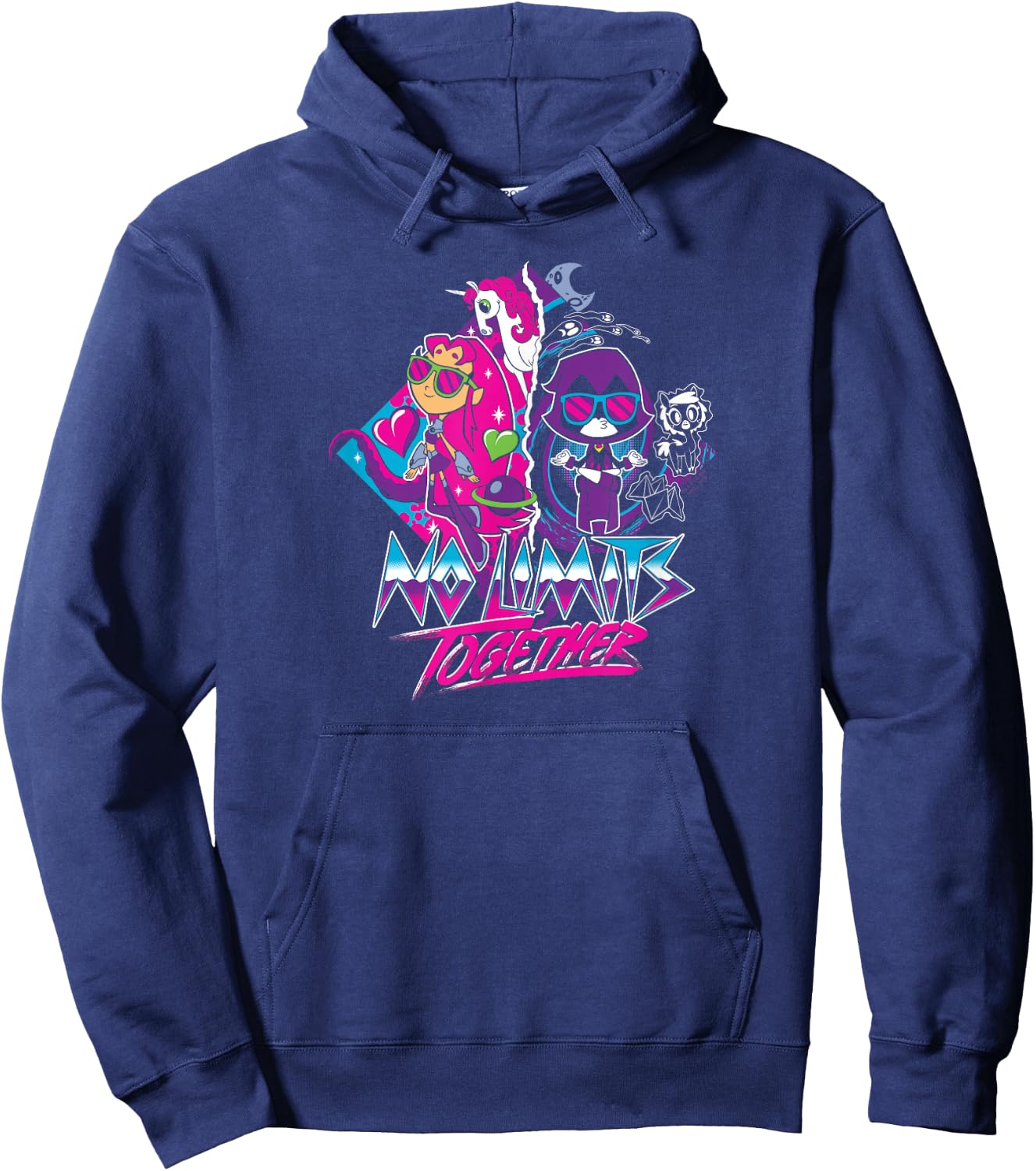Teen Titans Go! to The Movies No Limits Hoodie - Hoodie | Navy