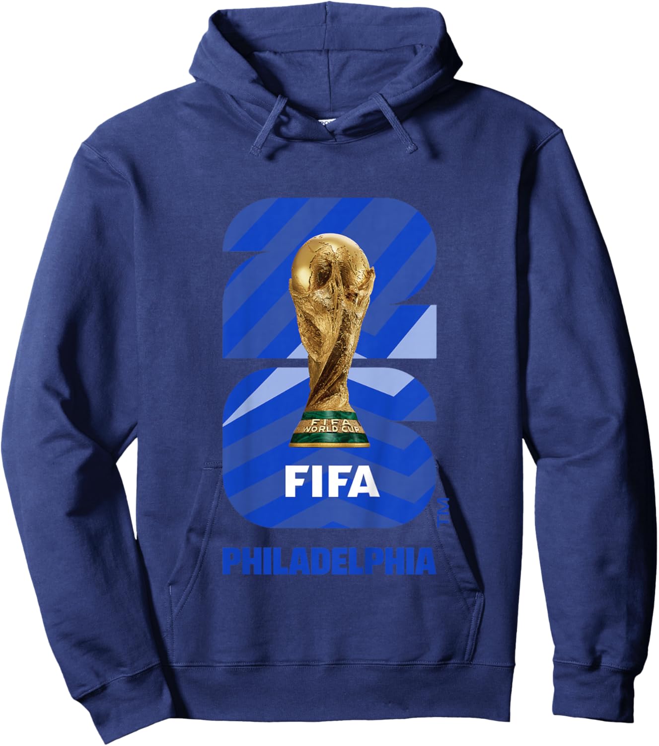 Kids FIFA World CUP26 Philadelphia Trophy Color Hoodie - Hoodie | Navy