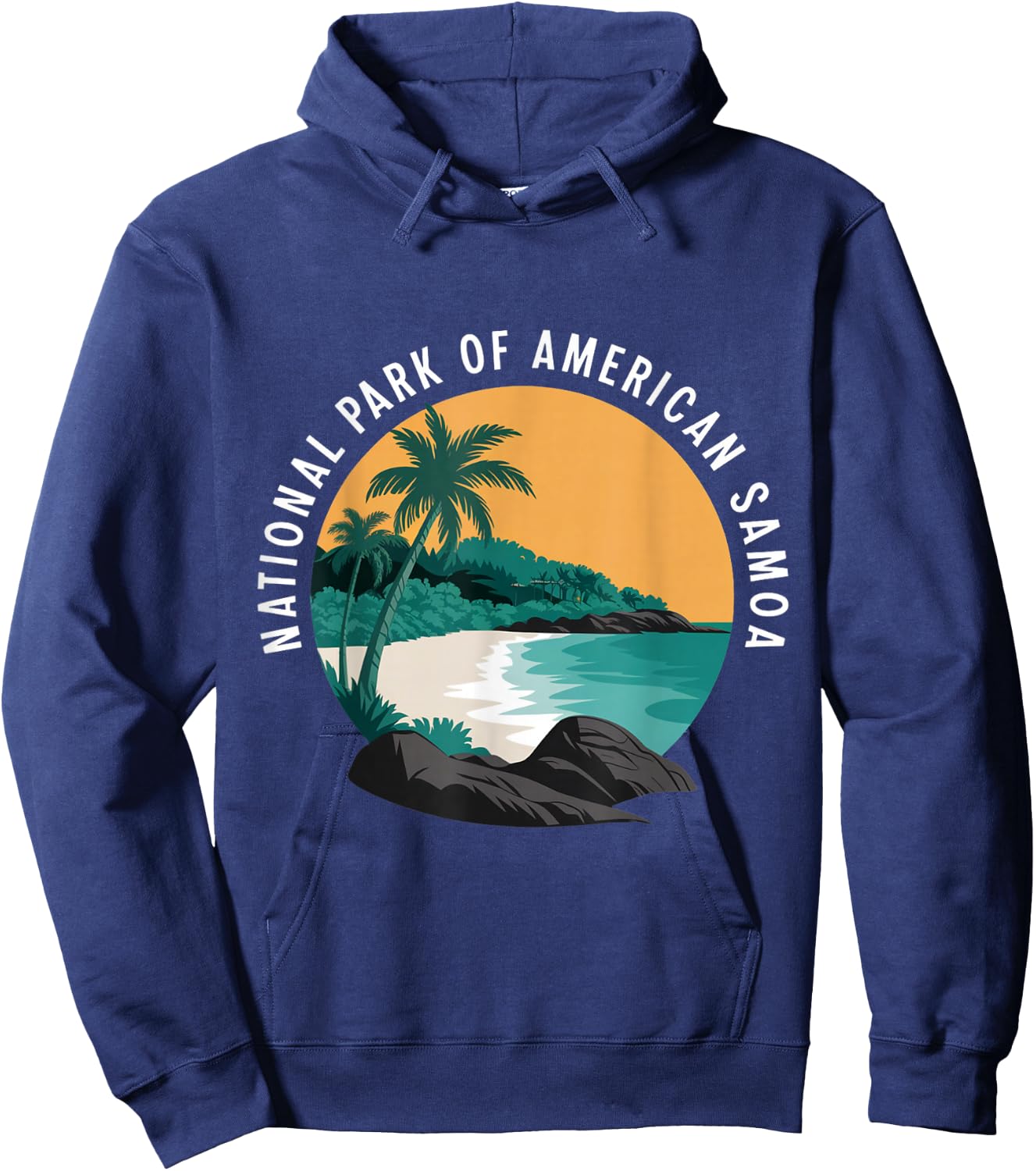 National Park Of American Samoa Hoodie - Hoodie | Navy