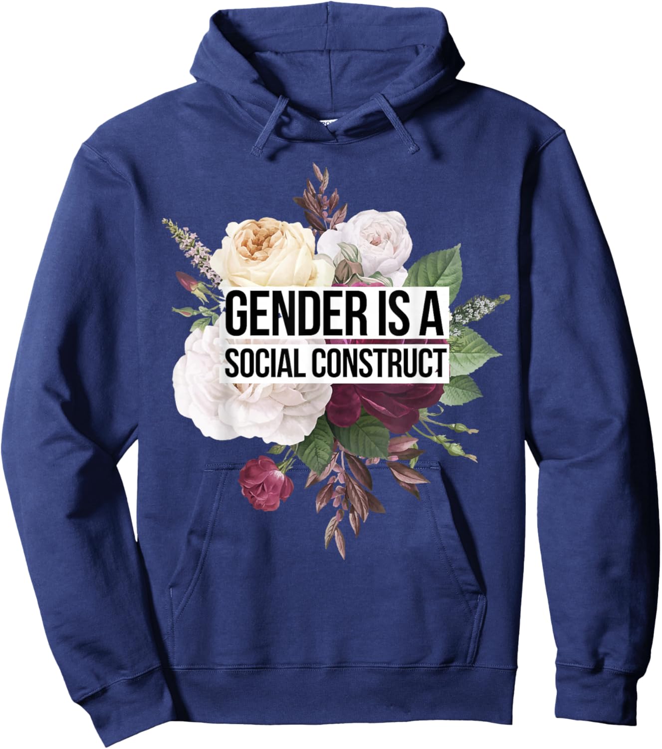 Gender Is A Social Construct Hoodie - Hoodie | Navy