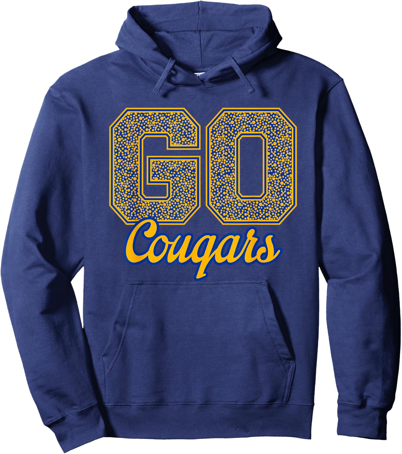 Clovis Cougars GO! School Pride Hoodie - Hoodie | Navy