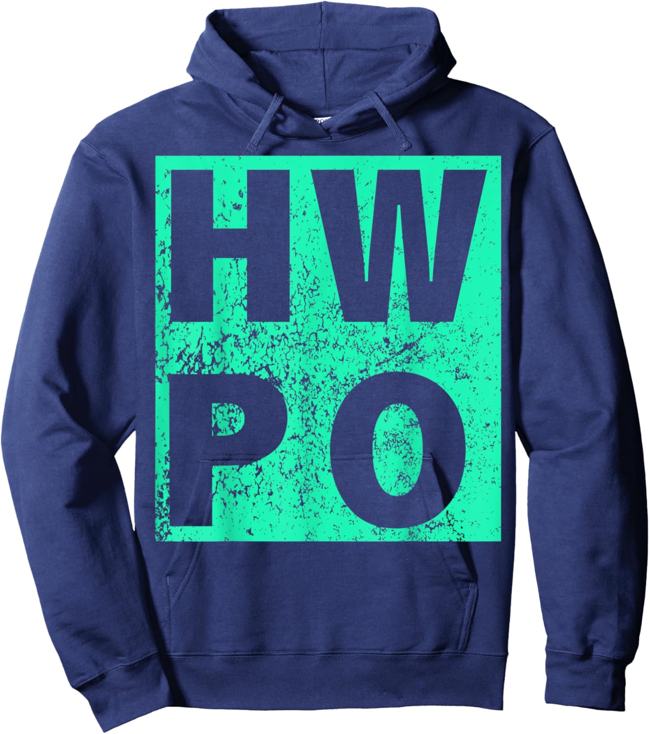 HWPO Hard Work Pays Off Hustling Motivation Hoodie - Hoodie | Navy