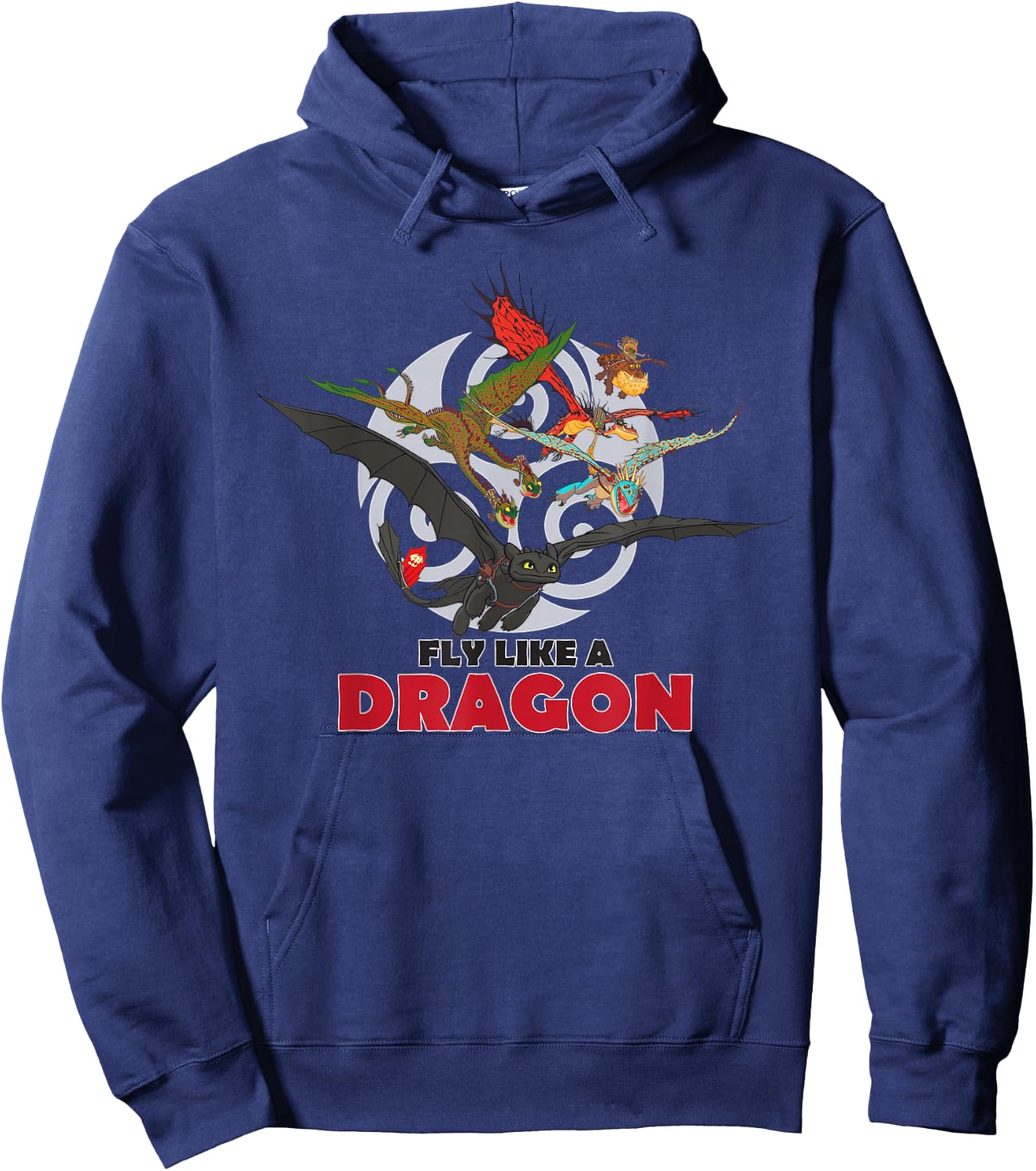 How to Train Your Dragon 3 Fly Like a Dragon Hoodie - Hoodie | Navy