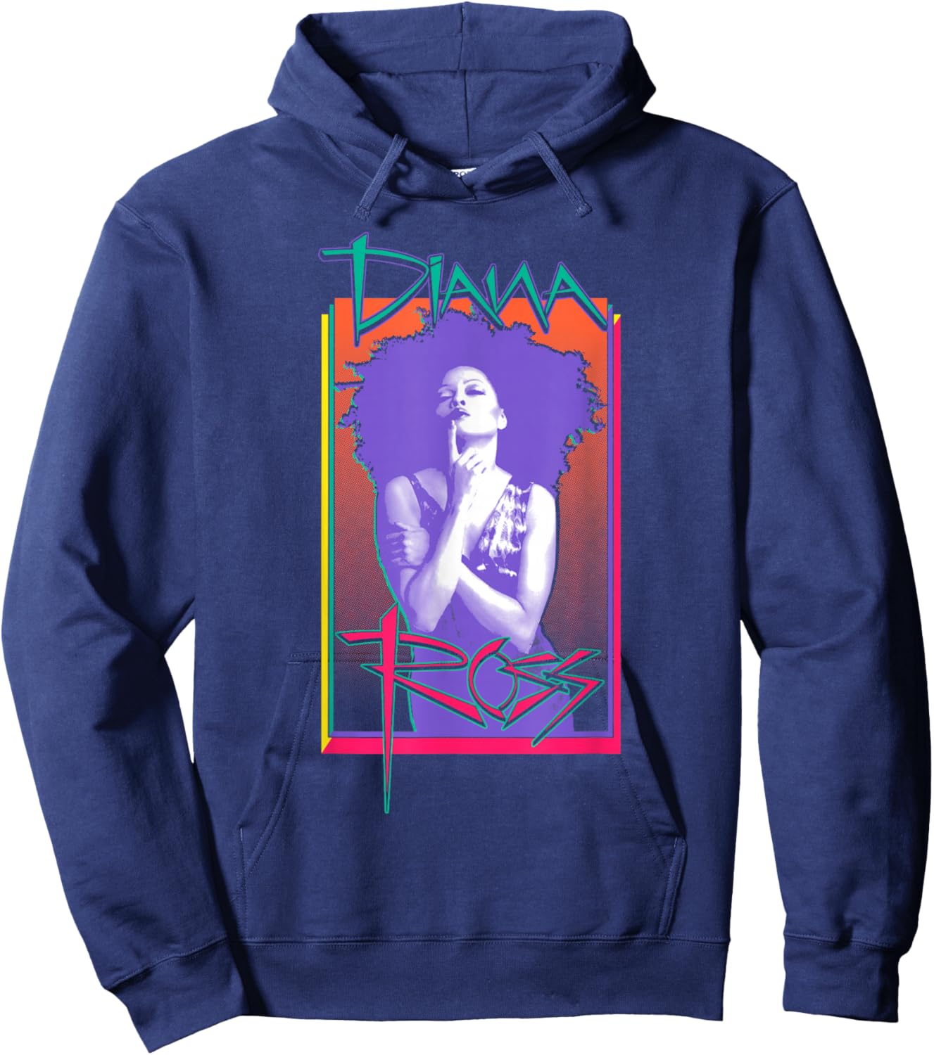 Diana Ross - Cover Page Hoodie - Hoodie | Navy