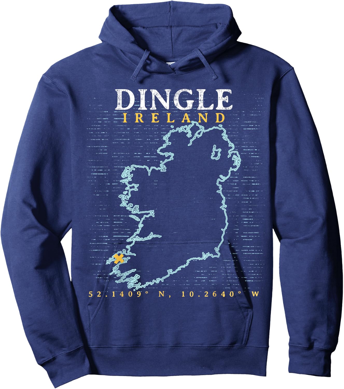 Dingle Ireland Hoodie - Hoodie | Navy