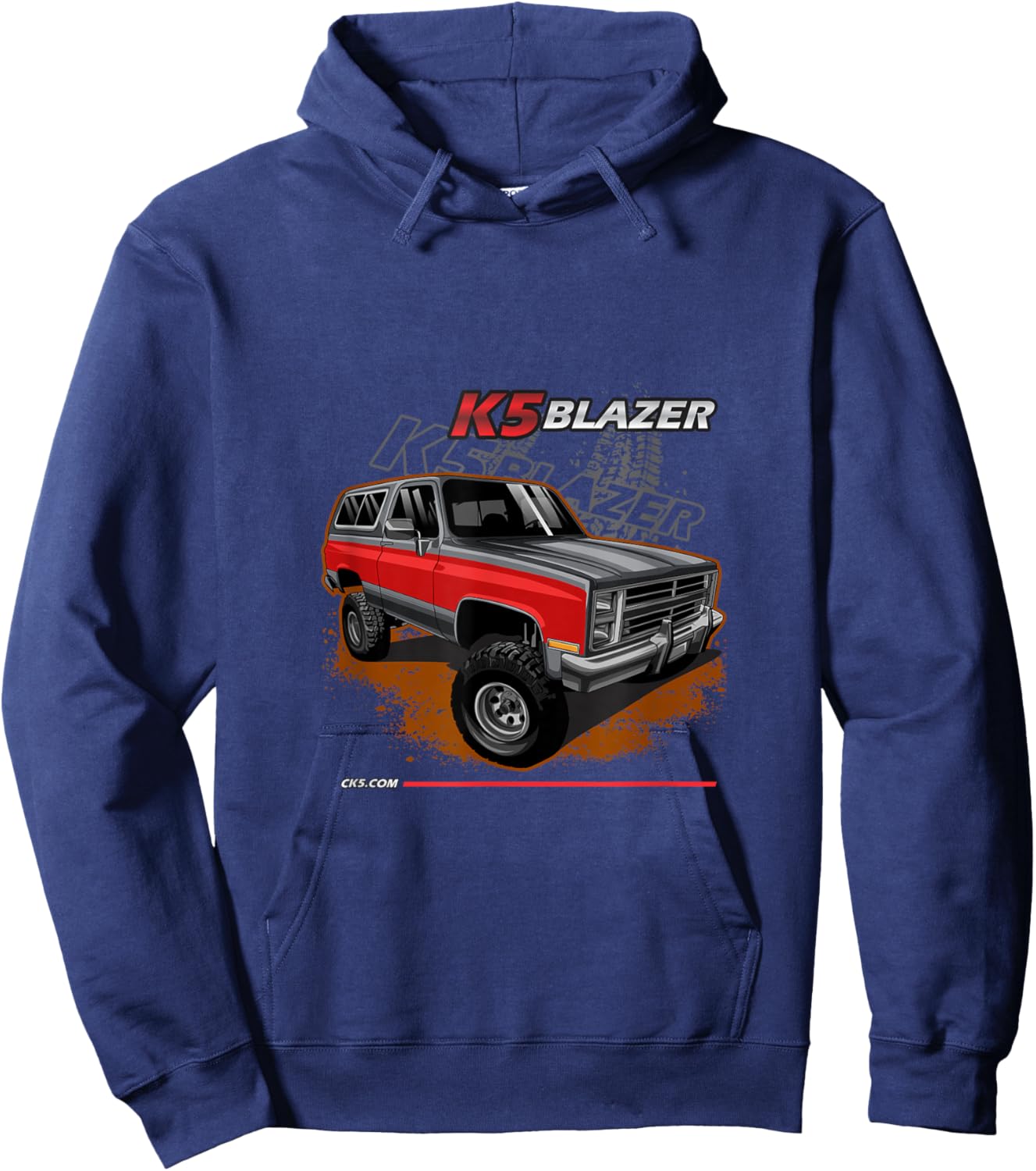 1983-88 K5 Blazer Square Body 4x4 Hoodie - Hoodie | Navy