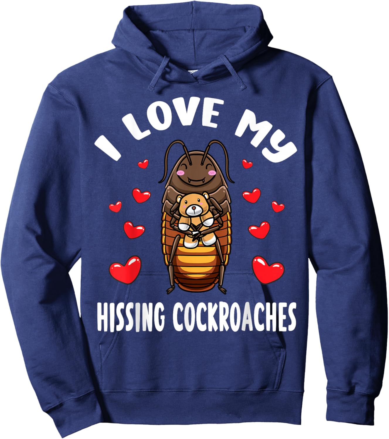 Madagascar Frog Cockroach Hoodie - Hoodie | Navy