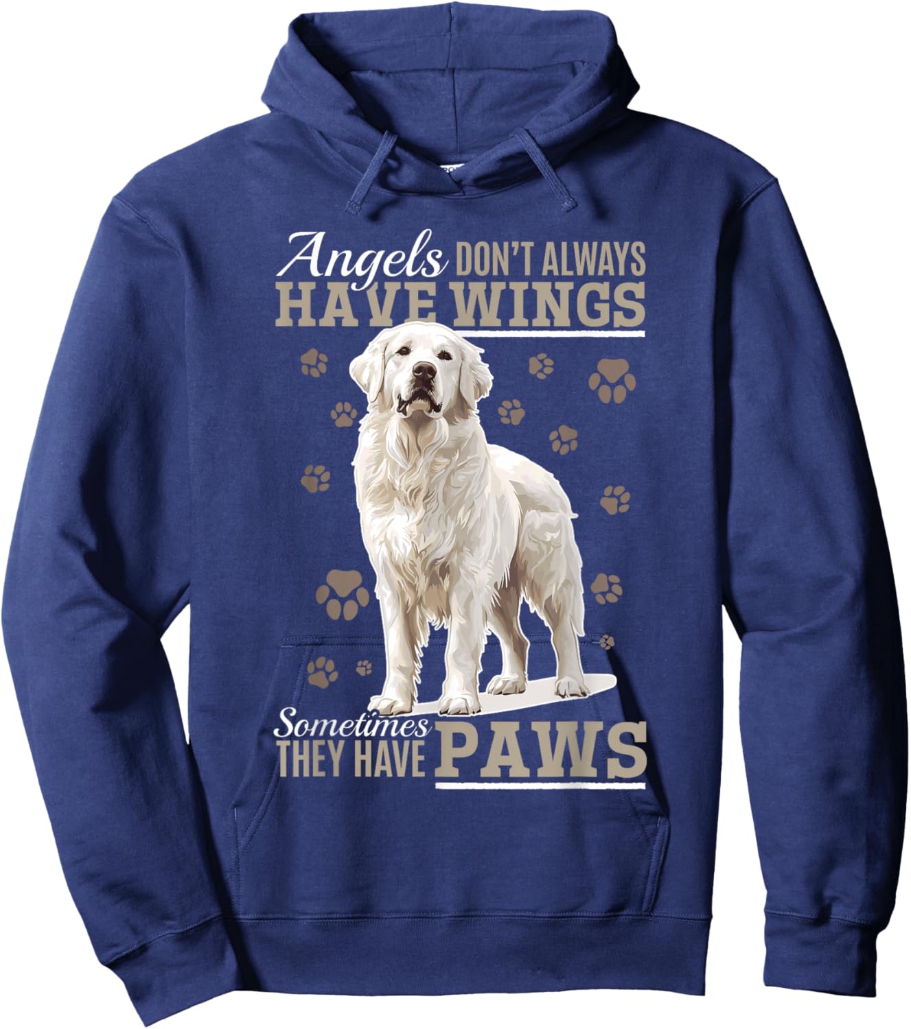 Great Pyrenees Dog Owner Hoodie - Hoodie | Navy