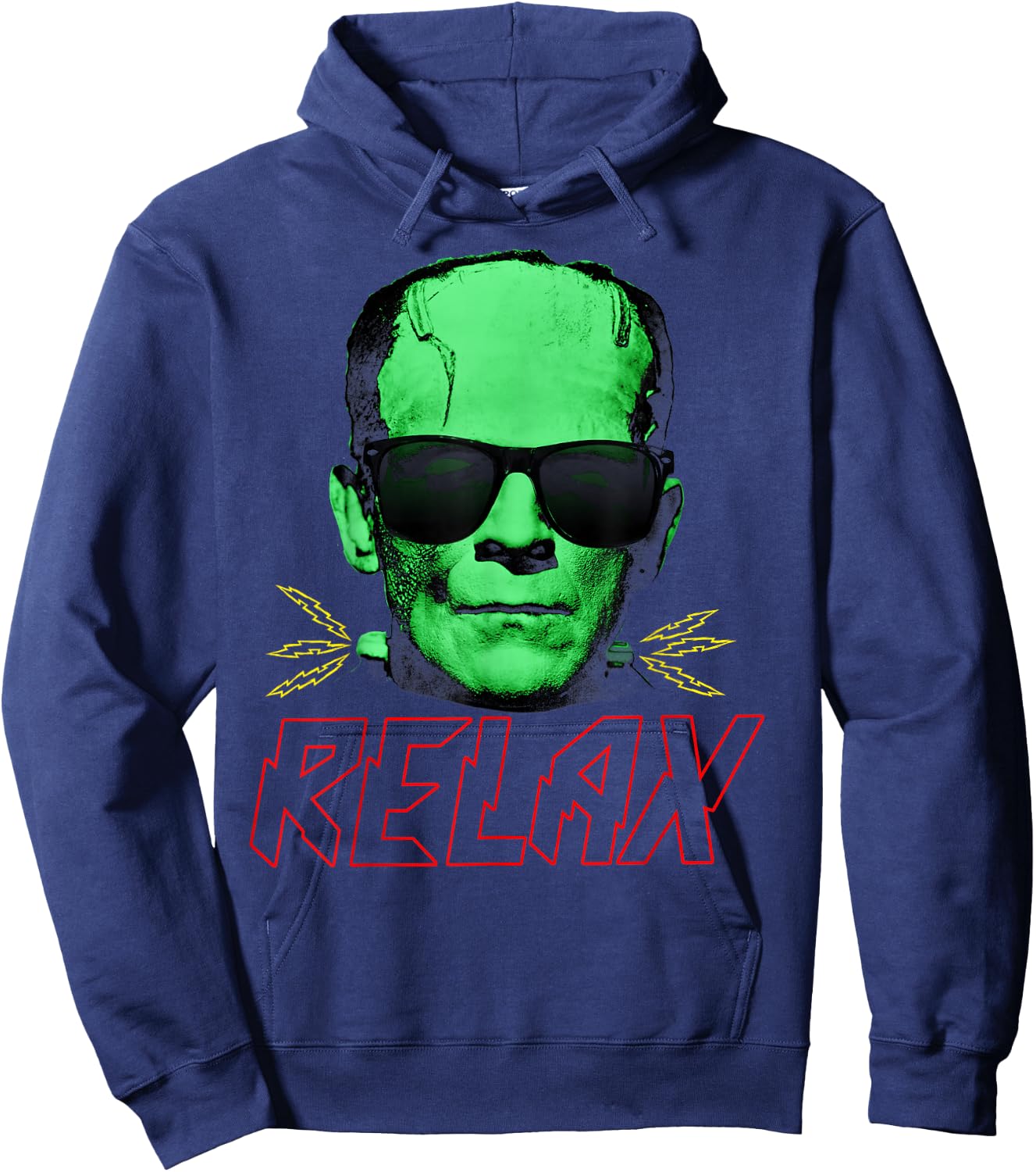 Universal Monsters Frankenstein Relax Hoodie - Hoodie | Navy