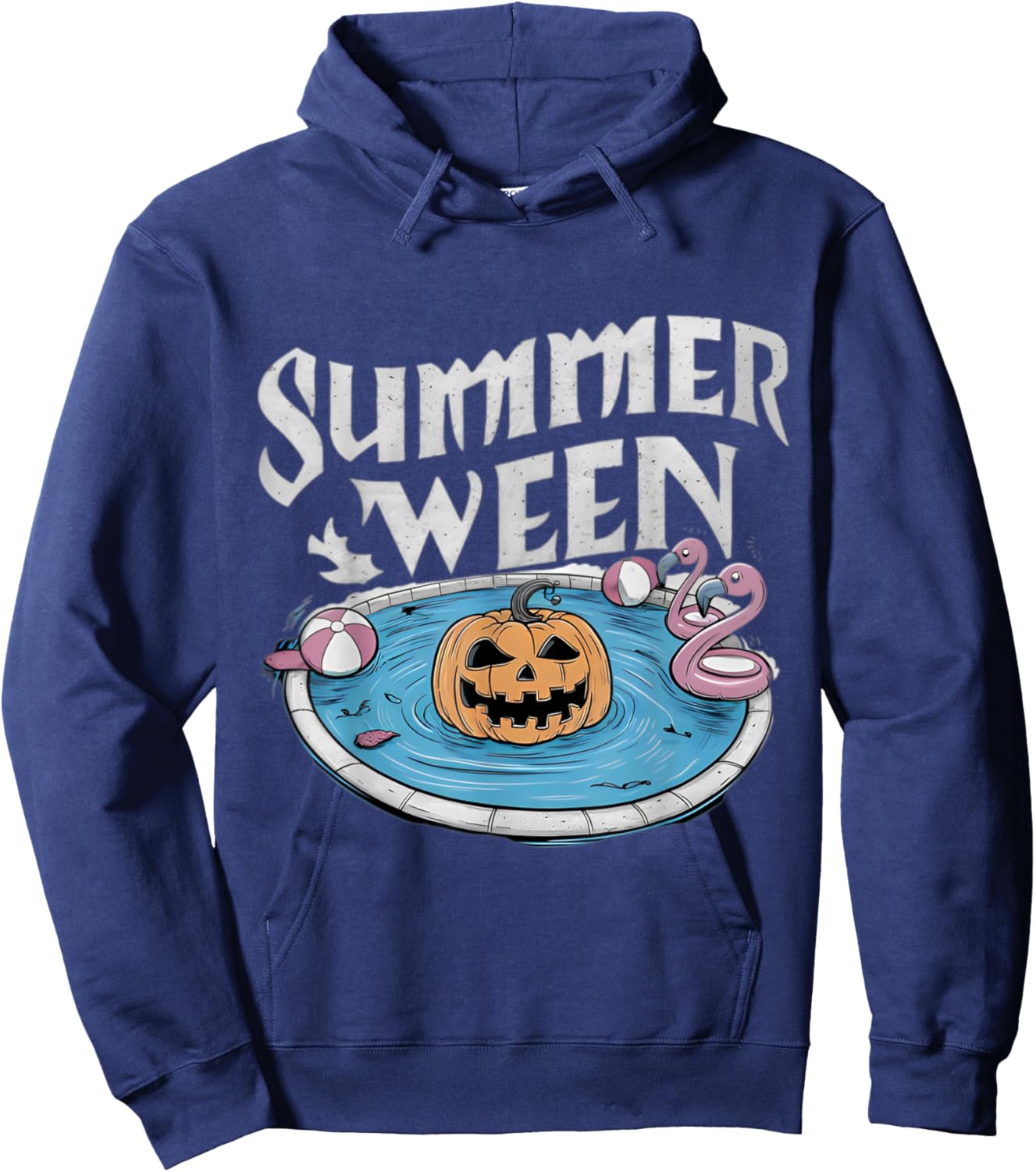 Summerween Halloween Spooky Men Women Kids Hoodie - Hoodie | Navy