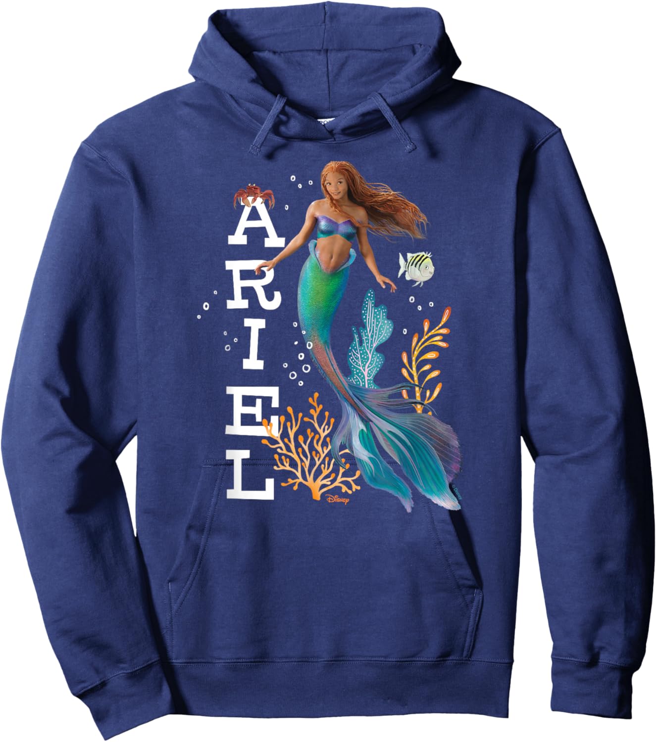 Little Mermaid - Ariel Hoodie - Hoodie | Navy