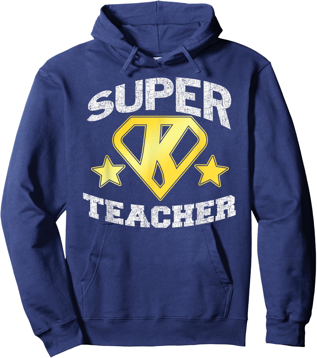 Super Kindergarten Teacher Hero Men Women Kids Hoodie - Hoodie | Navy