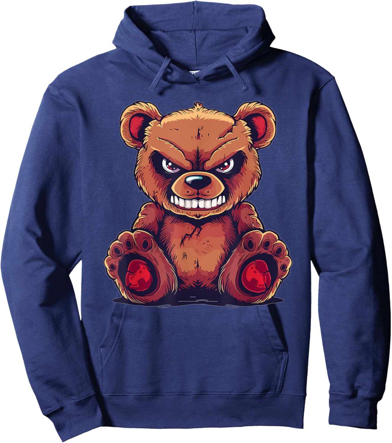 Evil Teddy Bear Hoodie - Hoodie | Navy