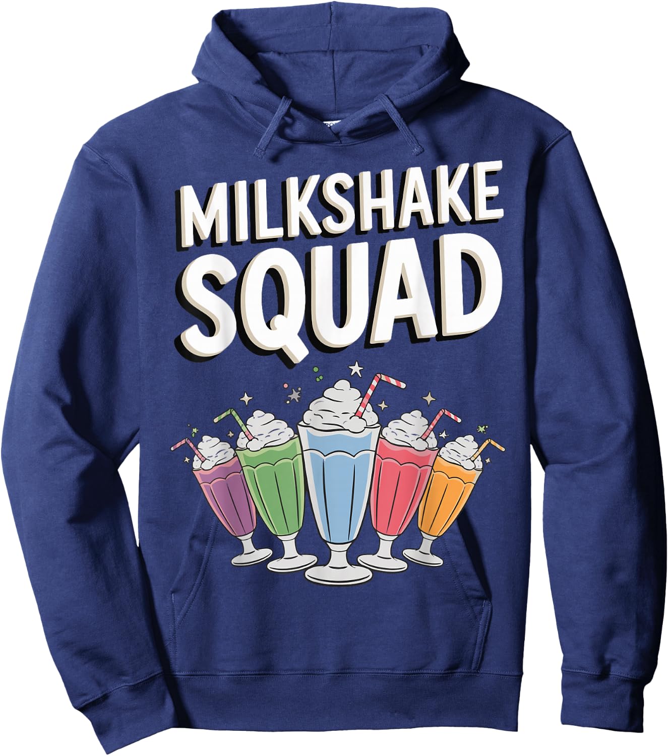 Milkshake Squad Hoodie - Hoodie | Navy