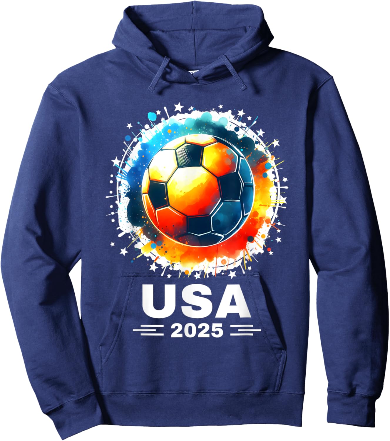 2025 Soccer Apparel Soccer 2025 Soccer Hoodie - Hoodie | Navy