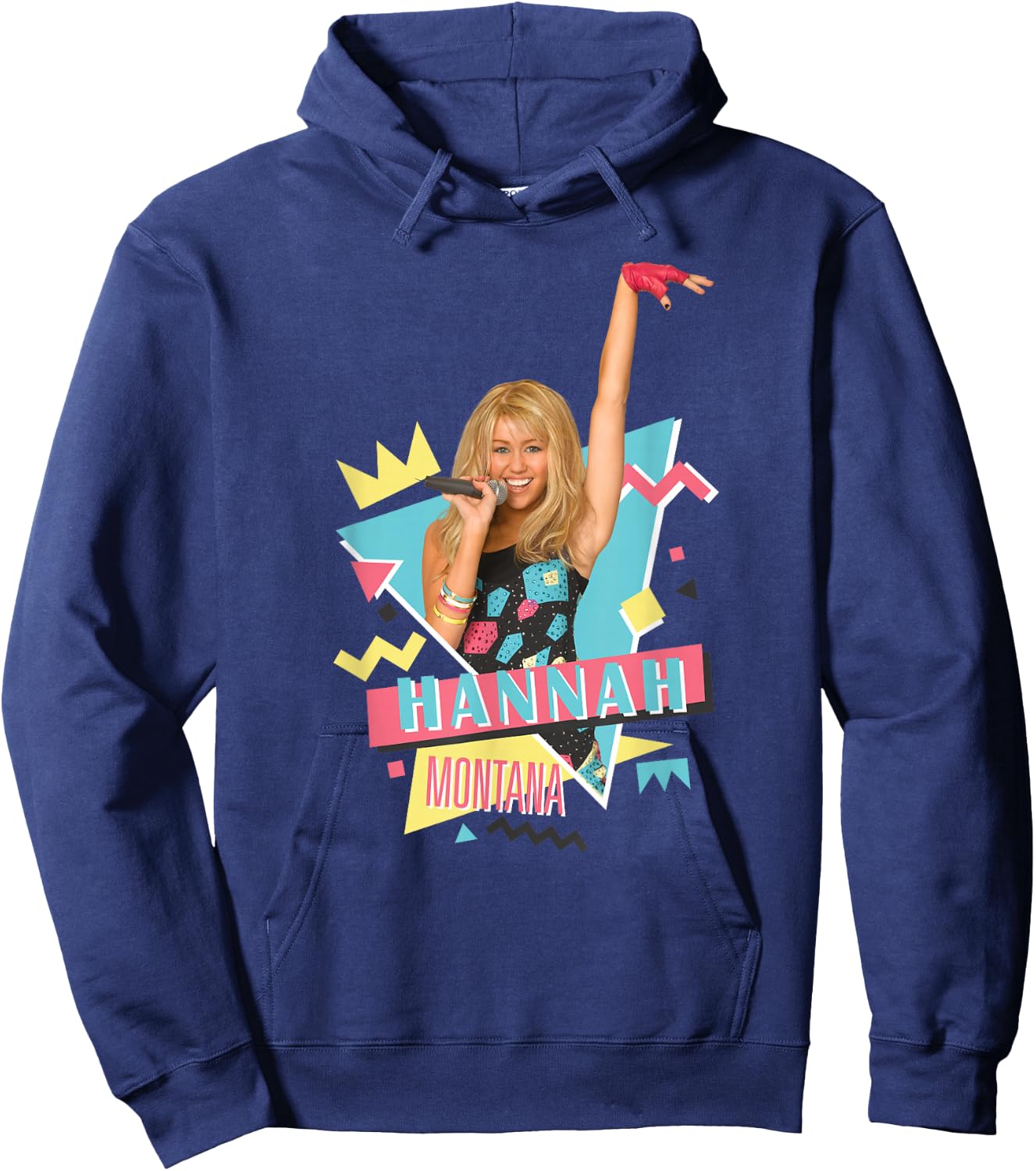 Disney Hannah Montana 90s Hoodie - Hoodie | Navy
