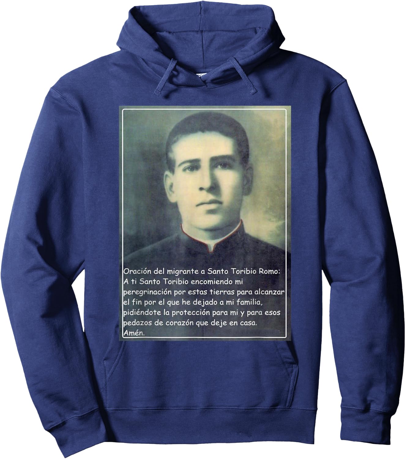 San Toribio Romo Hoodie - Hoodie | Navy
