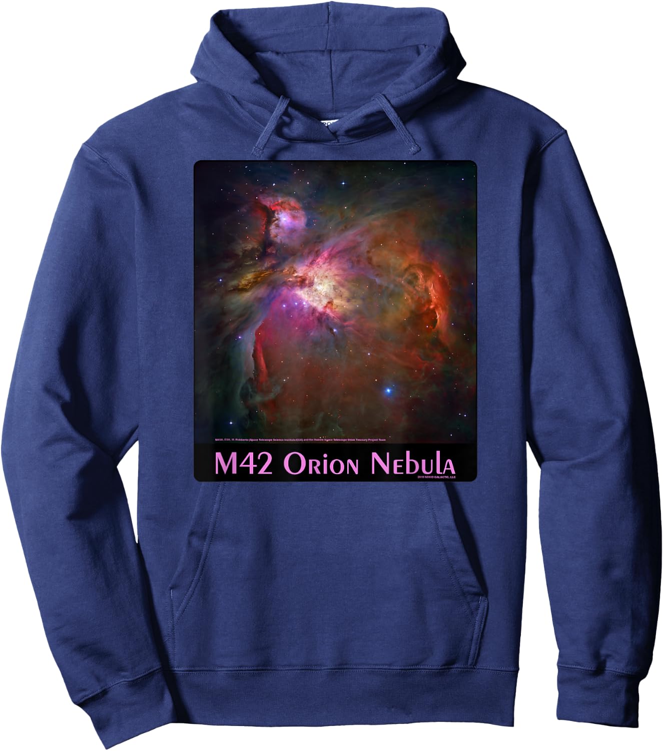 M42 The Orion Nebula Astronomy Shirt Hoodie - Hoodie | Navy
