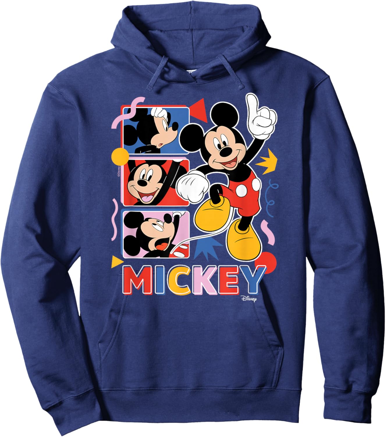 Mickey - Tribute Panels Hoodie - Hoodie | Navy