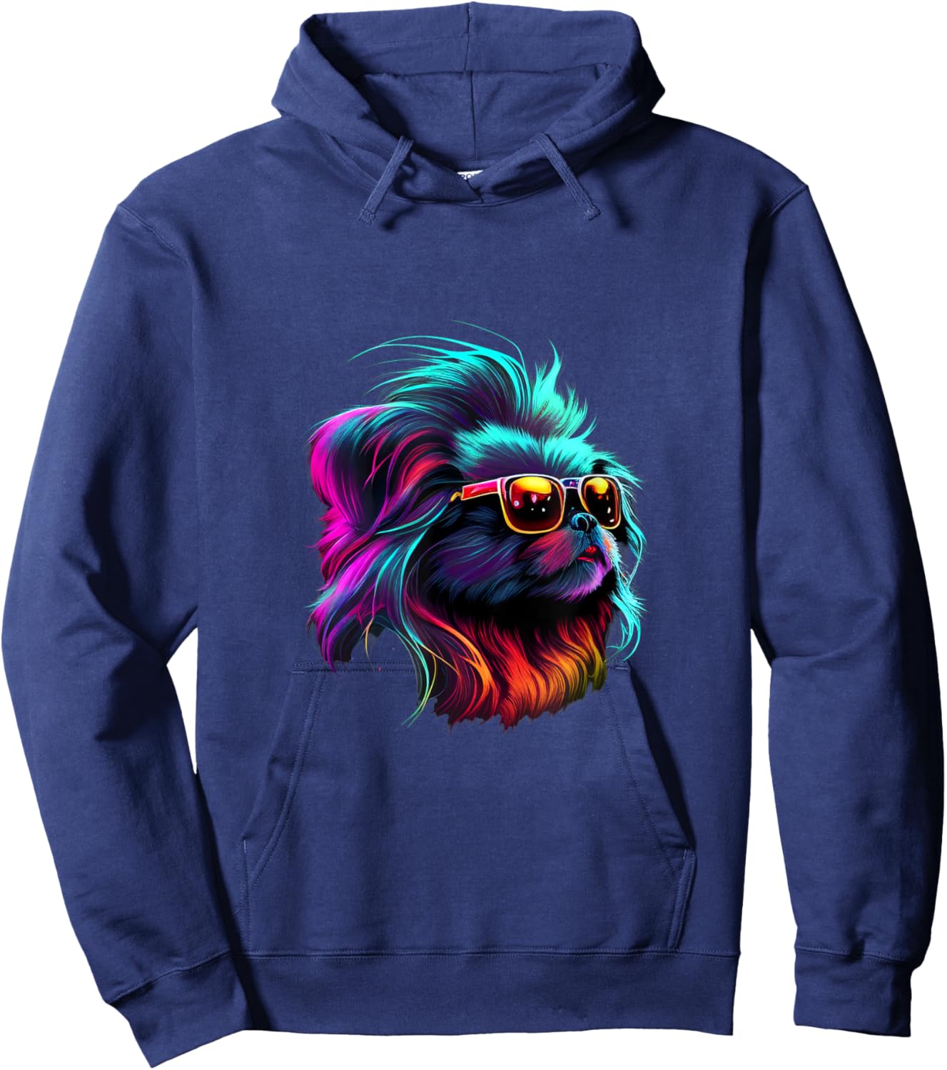 Pekingese Dogs Pekingeses Hoodie - Hoodie | Navy