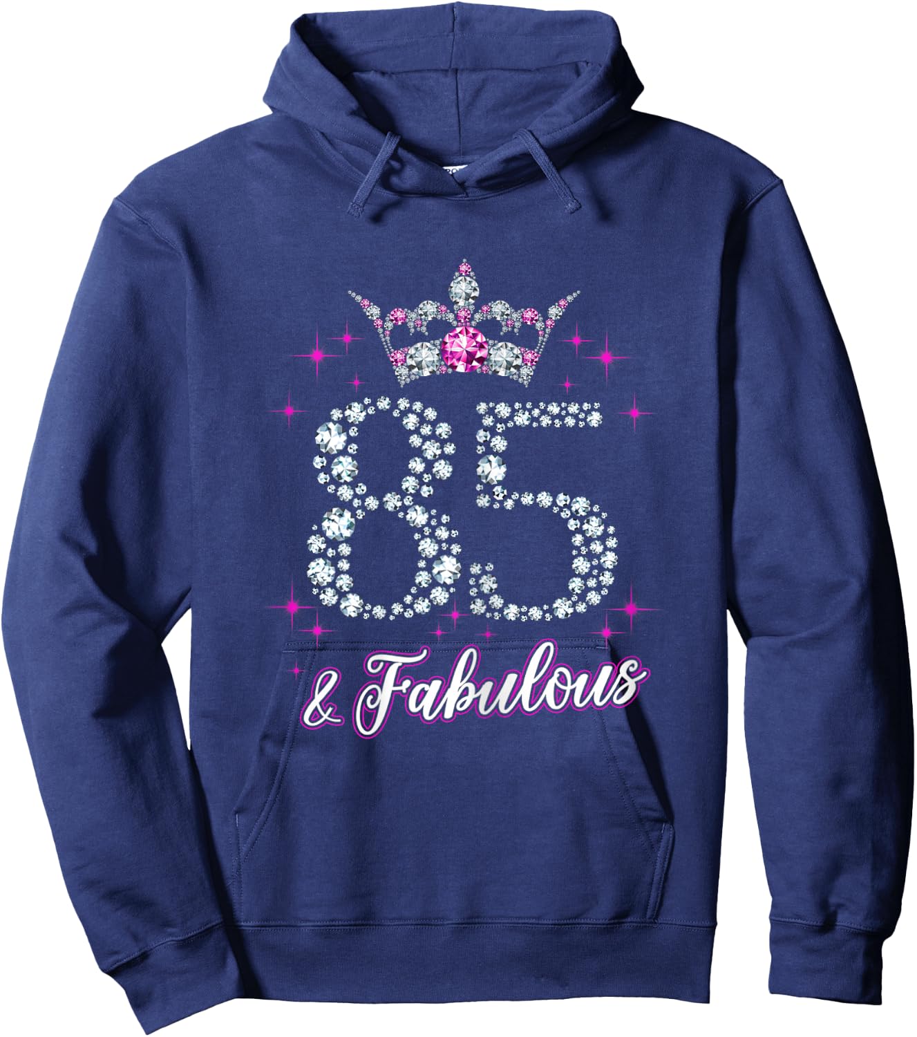 85 and Fabulous 1935 85Th Birthday Gift Hoodie - Hoodie | Navy