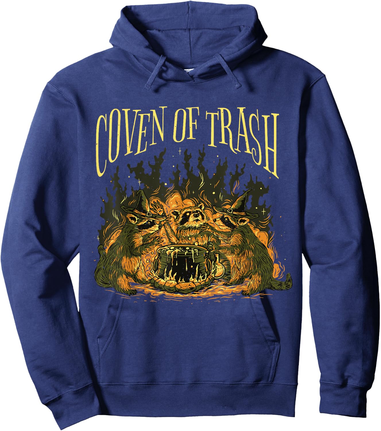 Coven Of Trash Hoodie - Hoodie | Navy