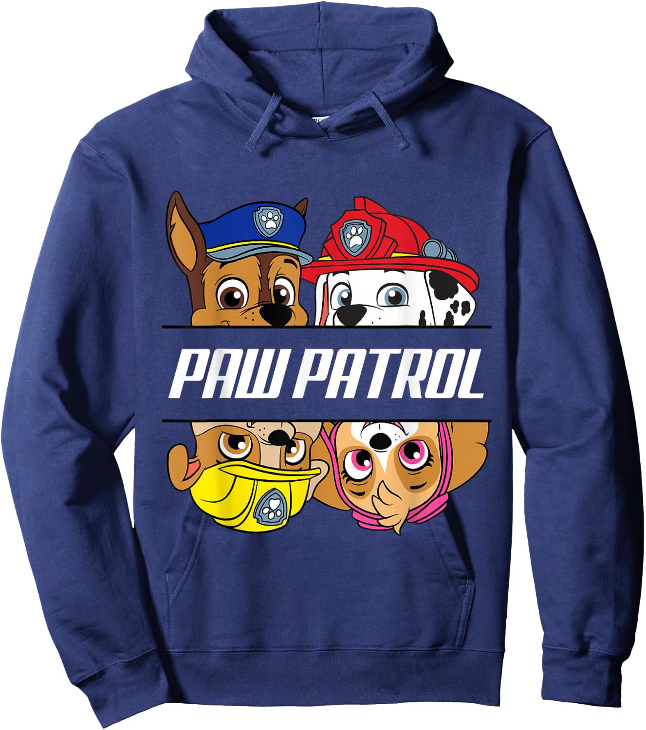 Paw Patrol No Pup Is Too Small Hoodie - Hoodie | Navy