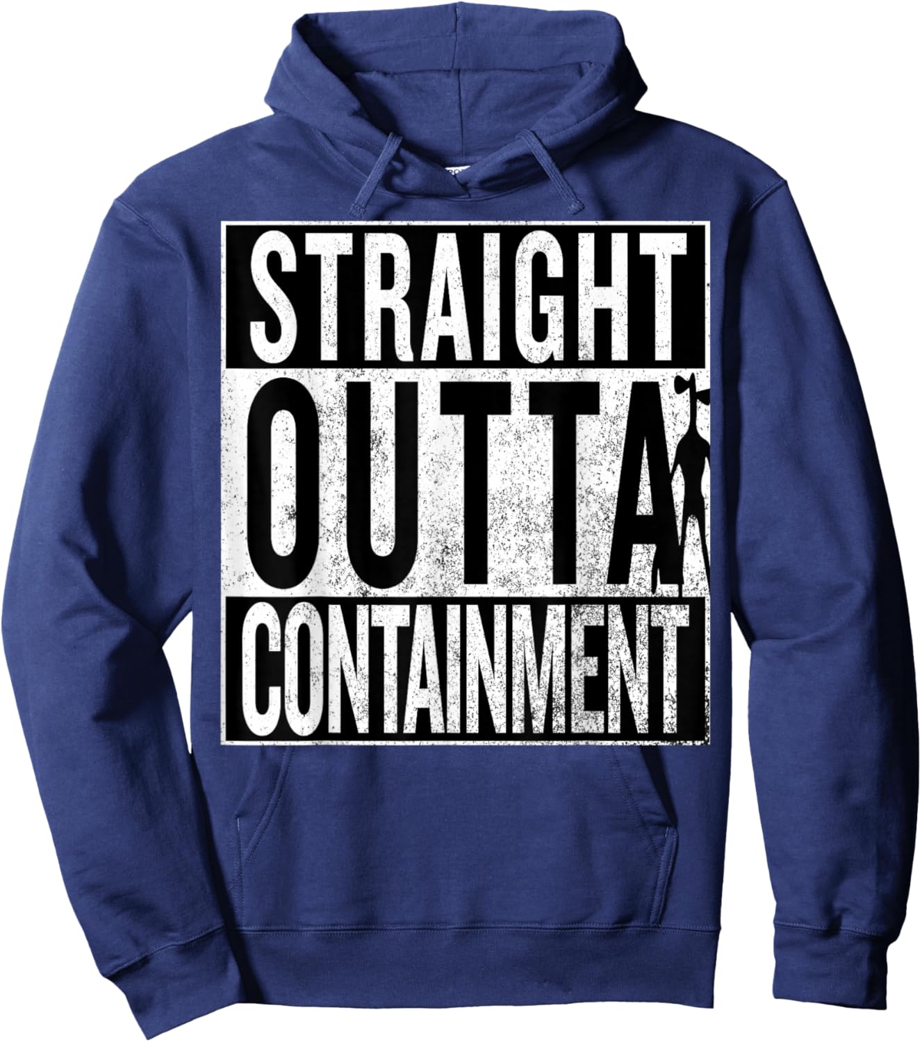 Containment Breach at the SCP Foundation Hoodie - Hoodie | Navy