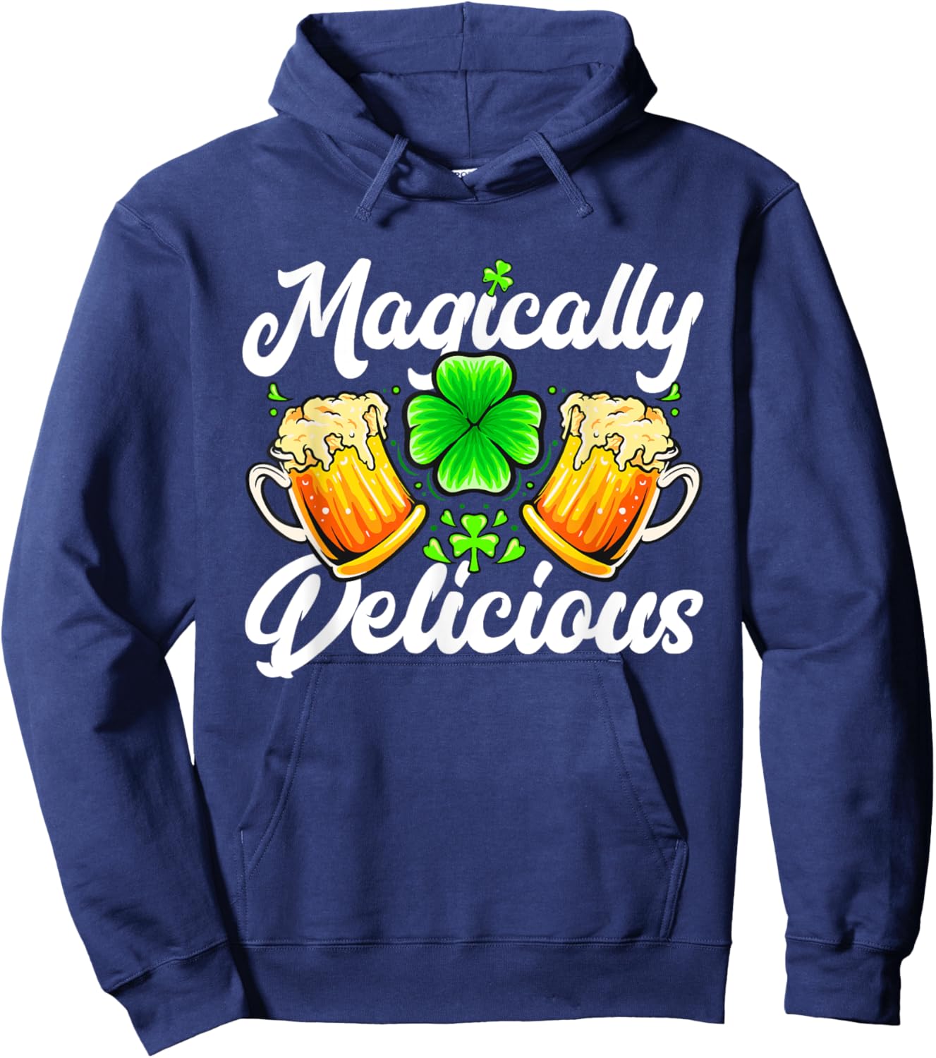 St Patricks Day - Magically Delicious Hoodie - Hoodie | Navy