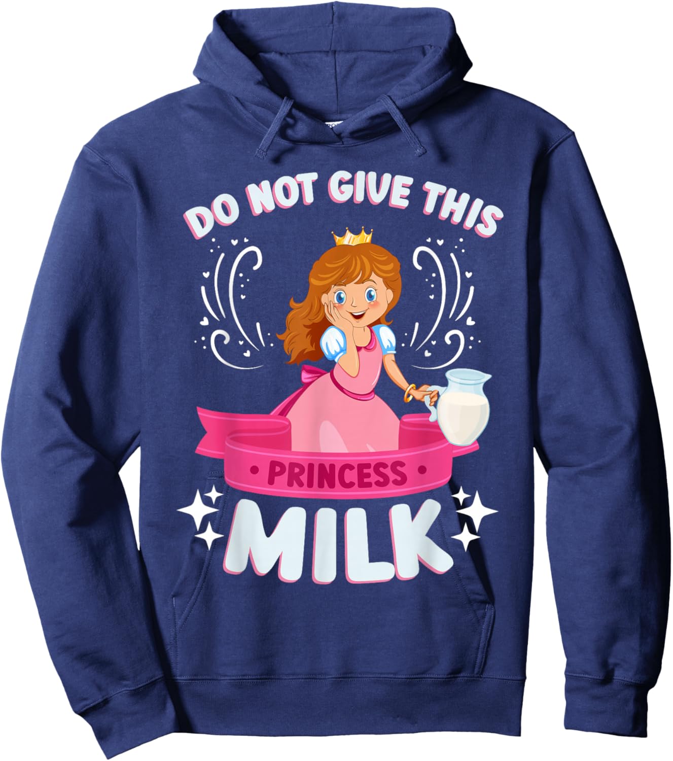 Milk Lactose Intolerant Funny Hoodie - Hoodie | Navy