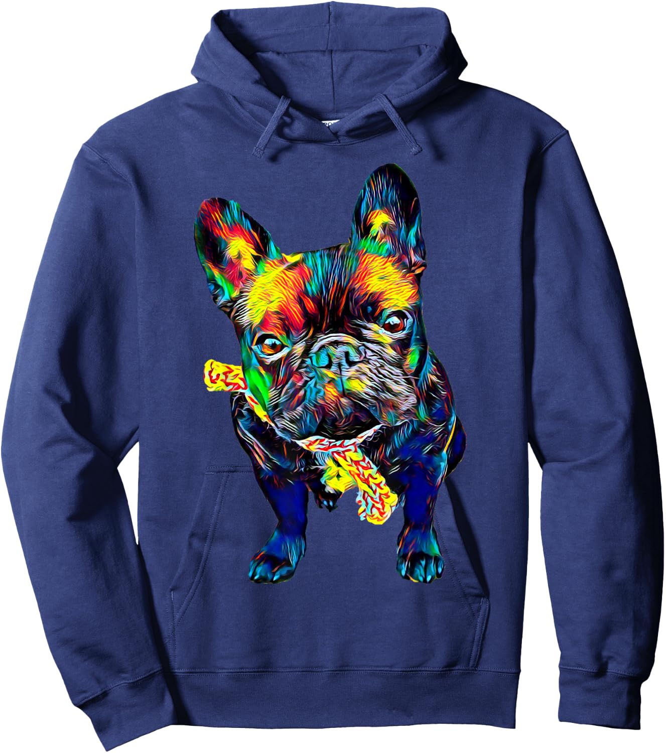 French Bulldog Dog Hoodie - Hoodie | Navy
