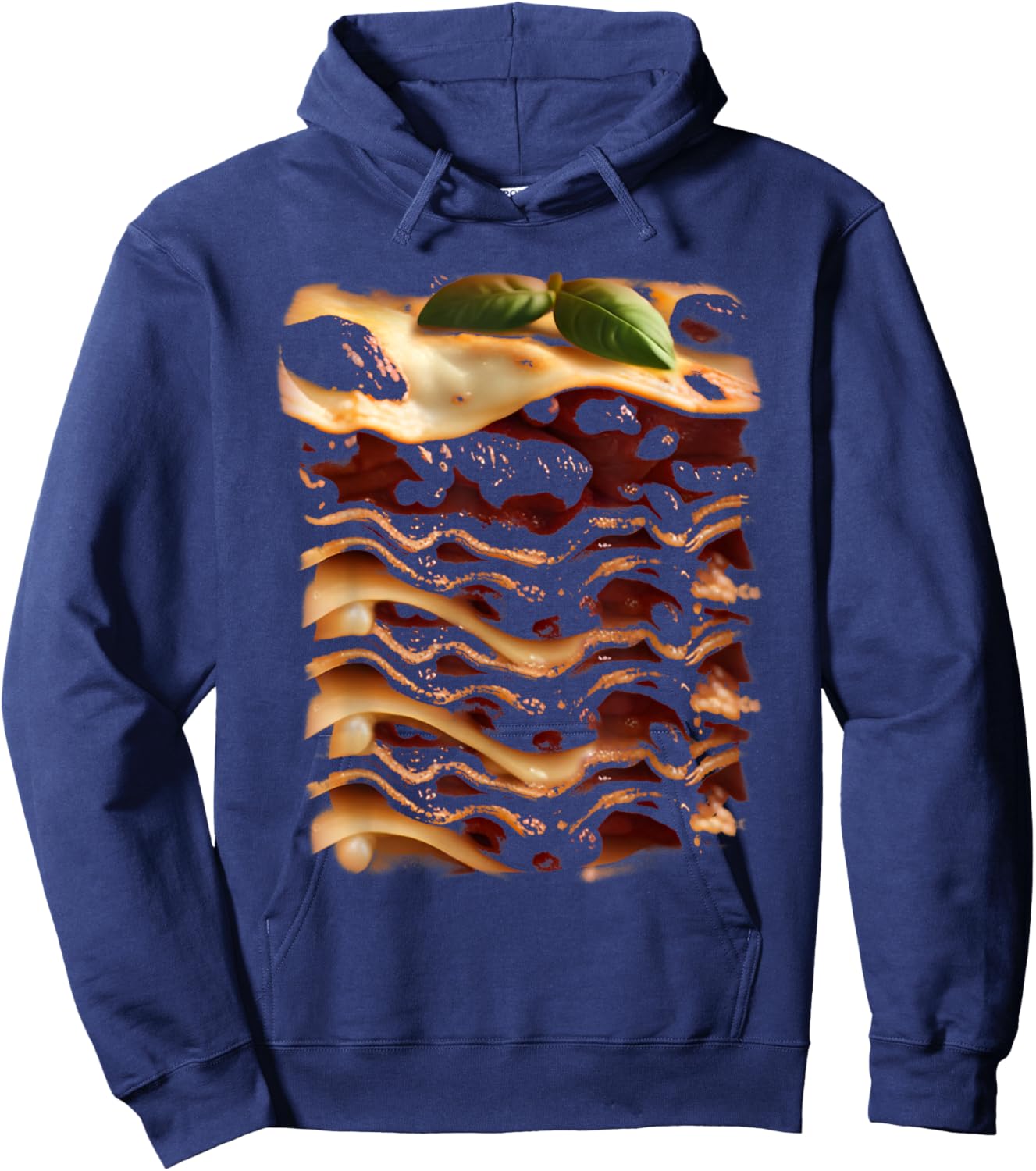 Lasagne Halloween Costume Hoodie - Hoodie | Navy