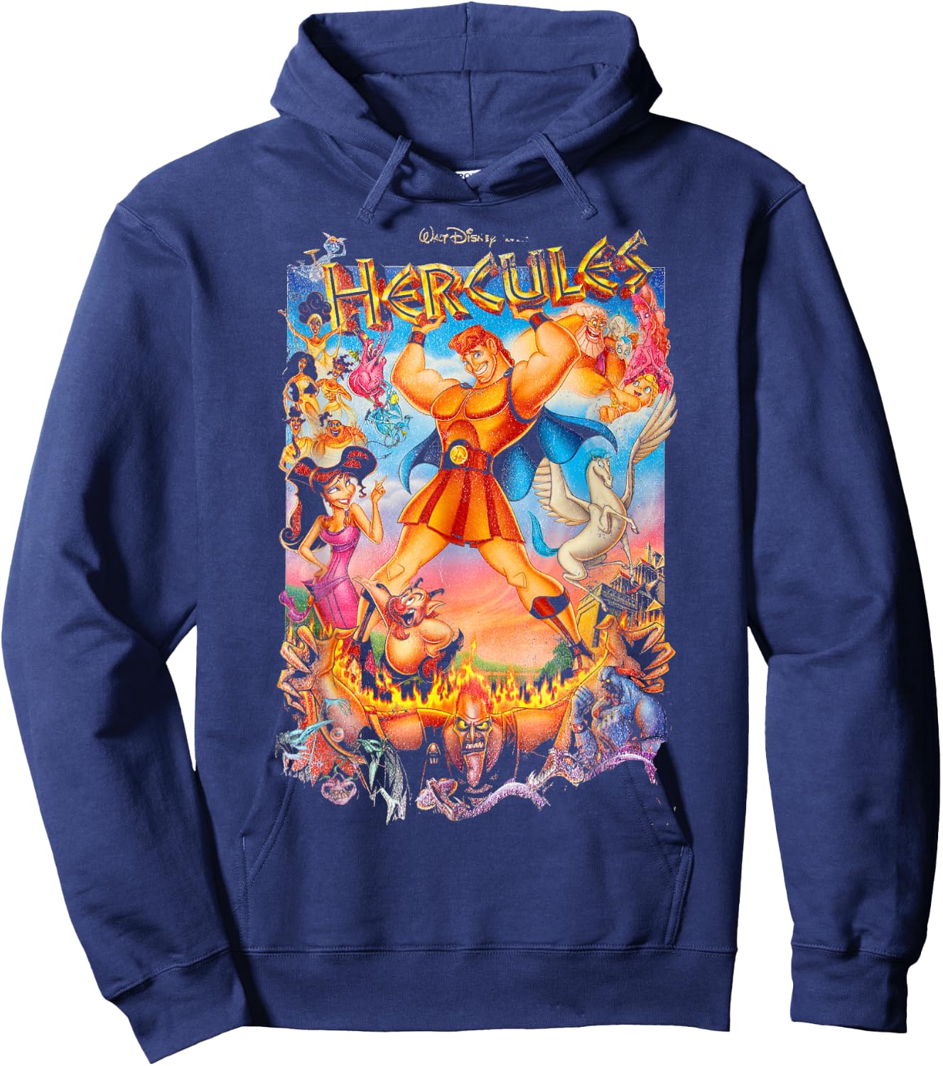 Disney Snow White Poison Apple Left Chest Hoodie - Hoodie | Navy