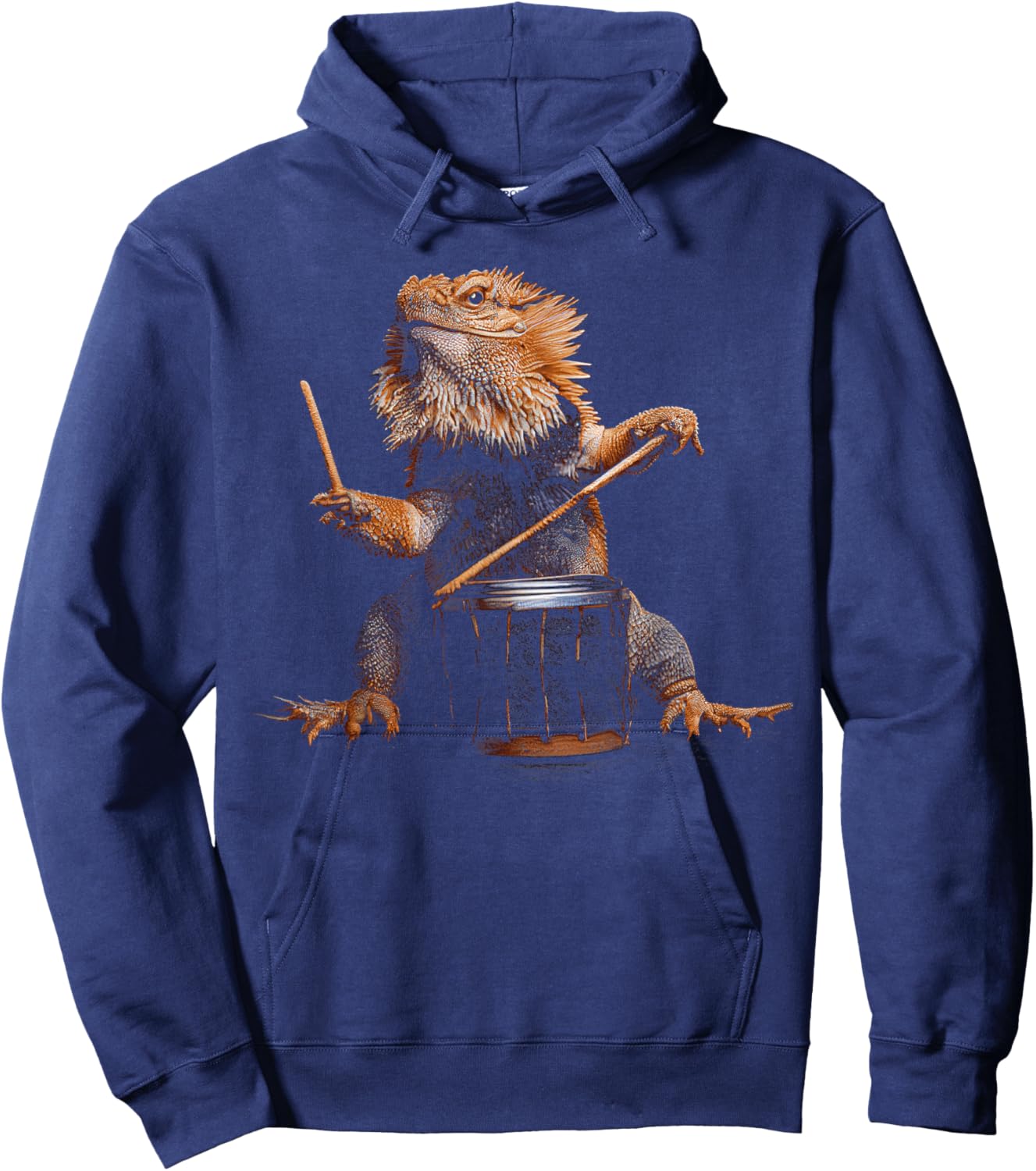 Funny Bearded Dragon Lovers Hoodie - Hoodie | Navy