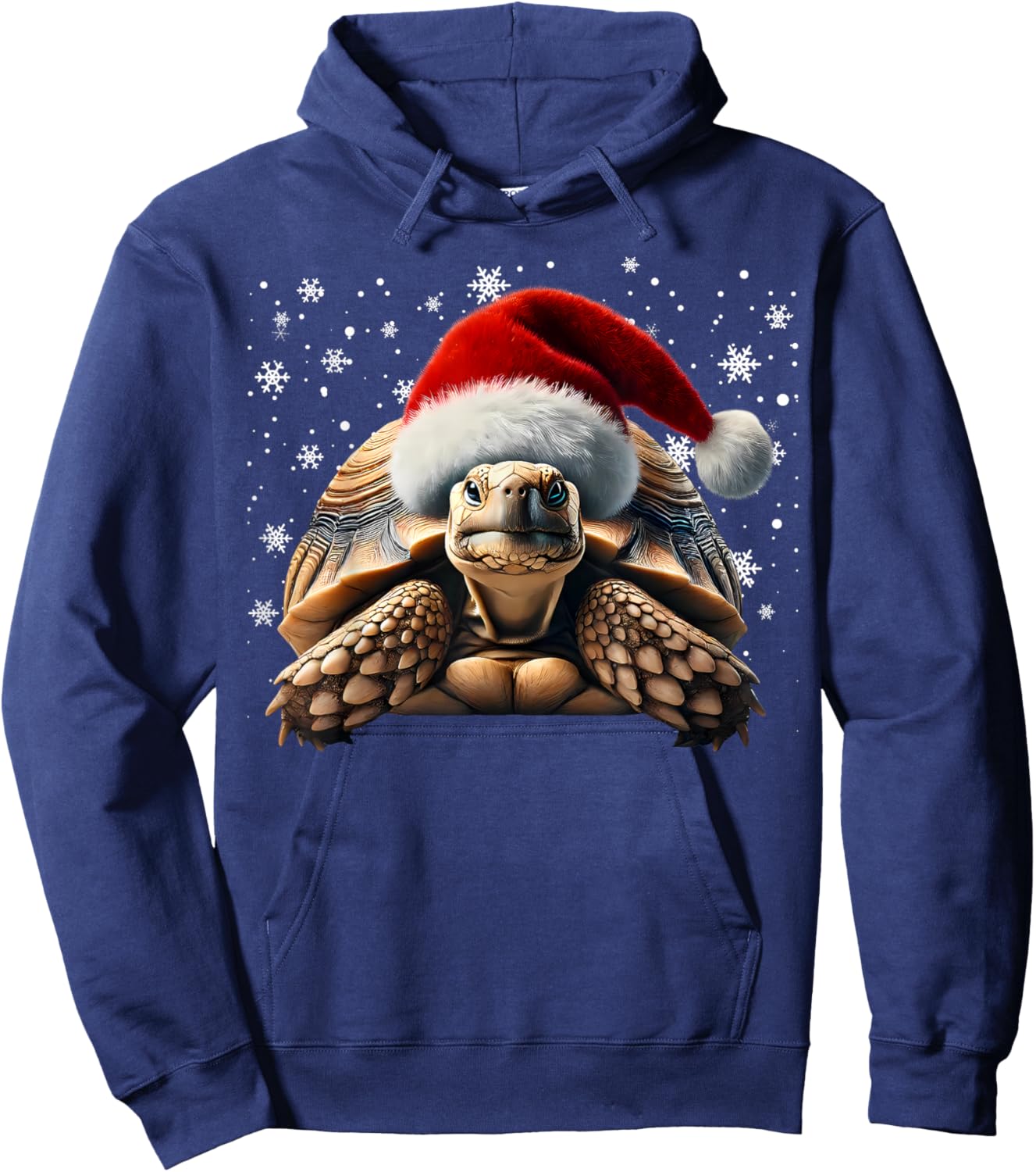 Christmas Tortoise Hoodie - Hoodie | Navy